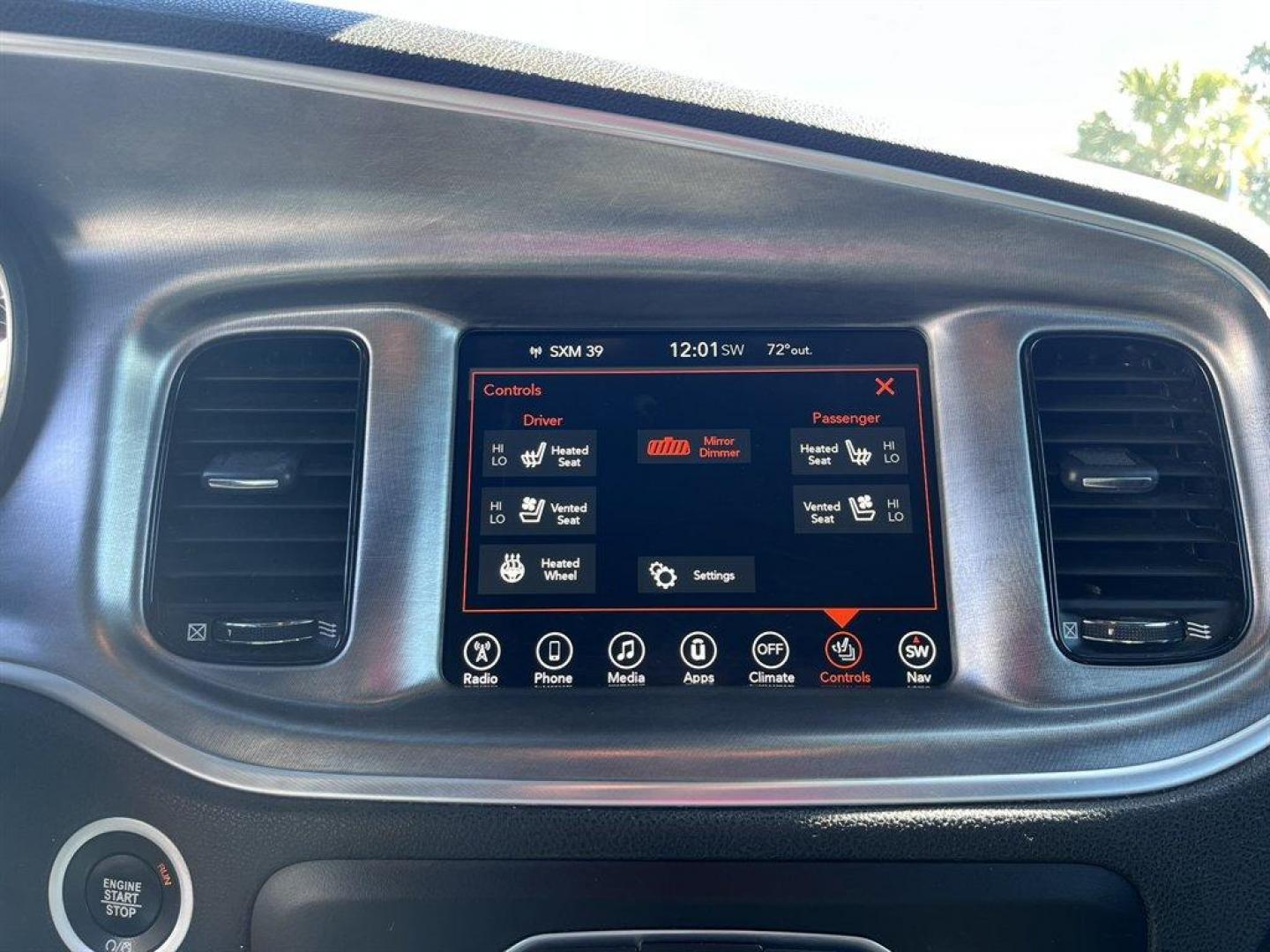 2017 Black /Black Dodge Charger (2C3CDXCT3HH) with an 5.7l V8 SFI Hemi MLT-Disp engine, Automatic transmission, located at 745 East Steele Rd., West Columbia, SC, 29170, (803) 755-9148, 33.927212, -81.148483 - Special Internet Price! 2017 Dodge Charger R/T Hemi with AM/FM radio, Bluetooth, Backup camera, Navigation, Sunroof, Heated seats, Keyless entry, Push to start, Powered windows, Powered door locks, Plus more! - Photo#15