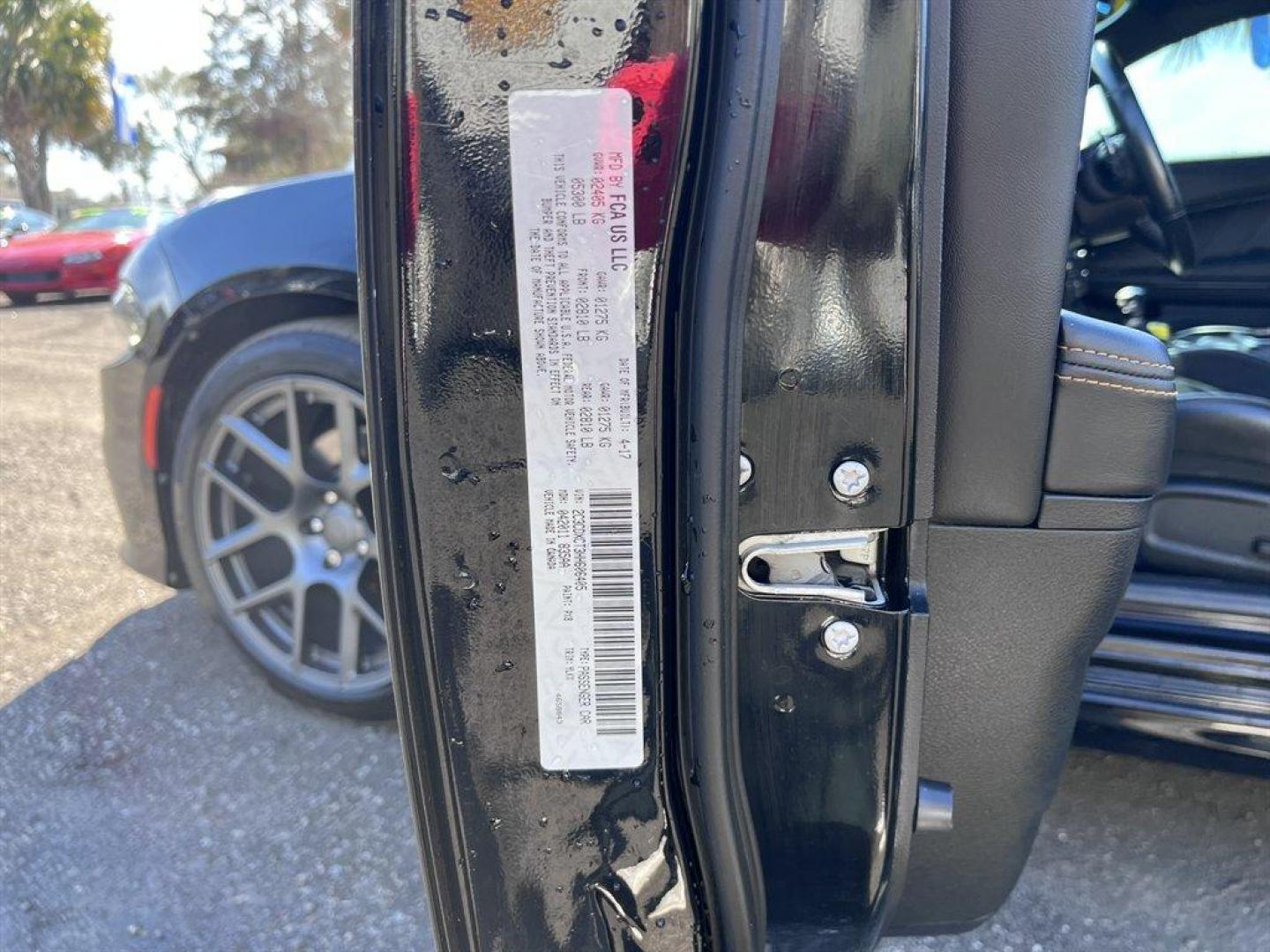 2017 Black /Black Dodge Charger (2C3CDXCT3HH) with an 5.7l V8 SFI Hemi MLT-Disp engine, Automatic transmission, located at 745 East Steele Rd., West Columbia, SC, 29170, (803) 755-9148, 33.927212, -81.148483 - Special Internet Price! 2017 Dodge Charger R/T Hemi with AM/FM radio, Bluetooth, Backup camera, Navigation, Sunroof, Heated seats, Keyless entry, Push to start, Powered windows, Powered door locks, Plus more! - Photo#40