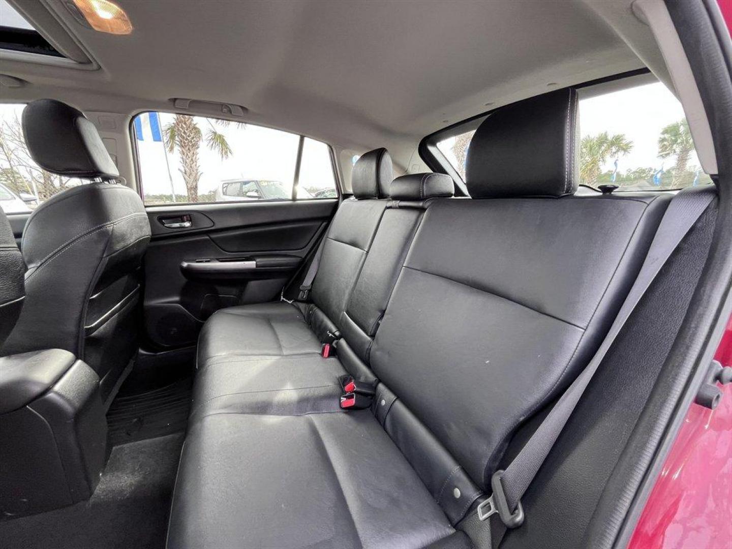 2015 Red /Black Subaru Impreza (JF1GPAW66F8) with an 2.0l H-4 Smpi Dohc 2.0l engine, Automatic transmission, located at 745 East Steele Rd., West Columbia, SC, 29170, (803) 755-9148, 33.927212, -81.148483 - Special Internet Price! 2015 Subaru Impreza with AM/FM radio, Bluetooth, Backup camera, Sunroof, Keyless entry, Push to start, Leather interior, Powered windows, Powered door locks, Plus more! - Photo#24