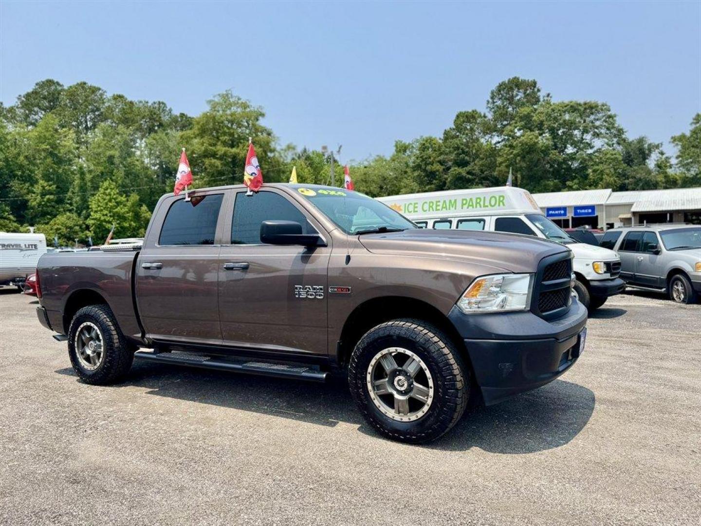 2018 Brown /Grey Ram 1500 (1C6RR7KM3JS) with an 3.0l V6 DI Dohc Tdsl 3.0l engine, Automatic transmission, located at 745 East Steele Rd., West Columbia, SC, 29170, (803) 755-9148, 33.927212, -81.148483 - Special Internet Price! 2018 Ram 1500 - Photo#2