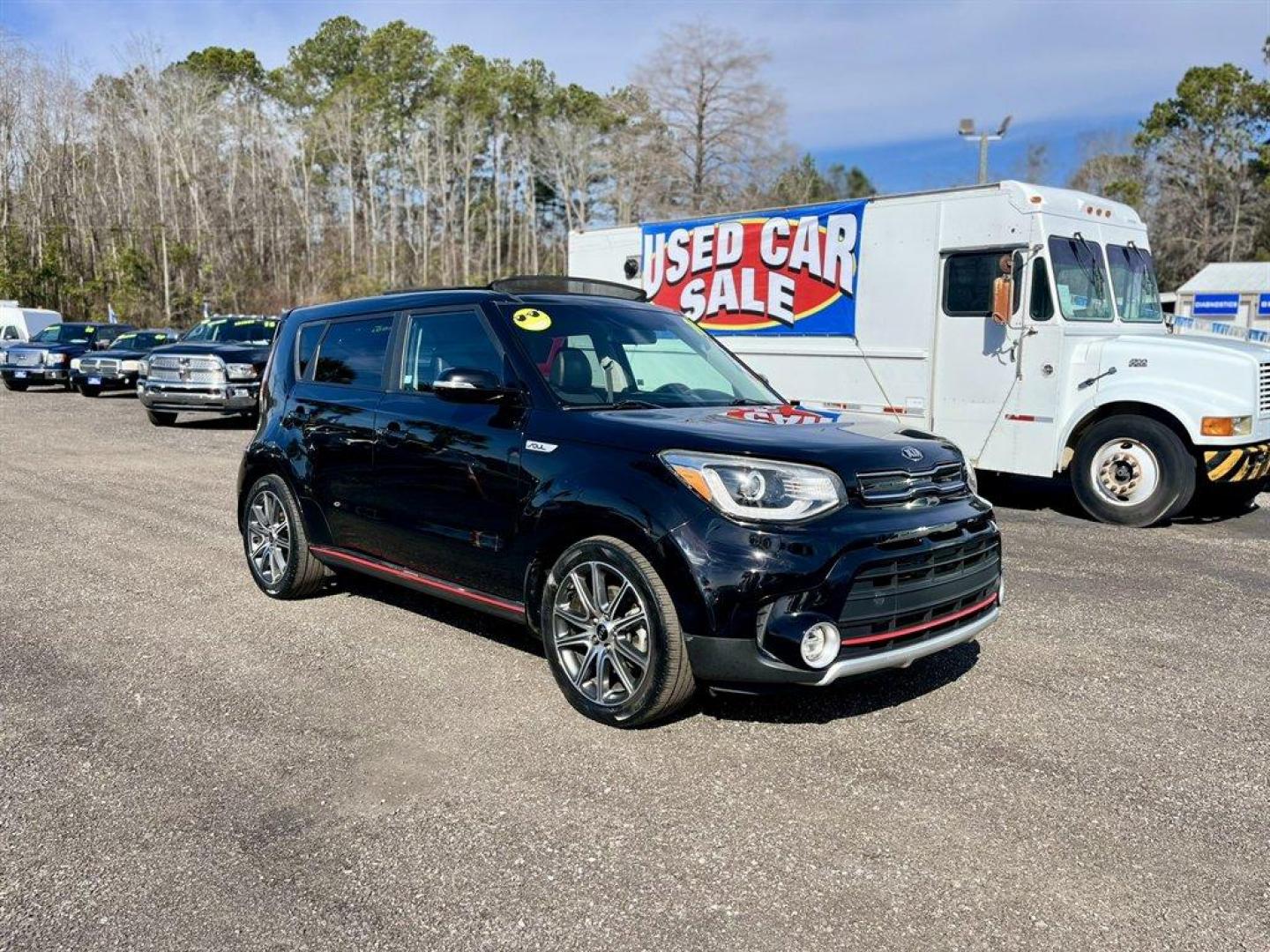 2019 Black /Black Kia Soul (KNDJX3AA2K7) with an 1.6l I-4 DI Dohc T/C 1.6l engine, Automatic transmission, located at 745 East Steele Rd., West Columbia, SC, 29170, (803) 755-9148, 33.927212, -81.148483 - Special Internet Price! 2019 Kia Soul with AM/FM radio, Bluetooth, Backup camera, Navigation, Panoramic sunroof, Keyless entry, Push to start, Powered windows, Powered door locks, Plus more! - Photo#2
