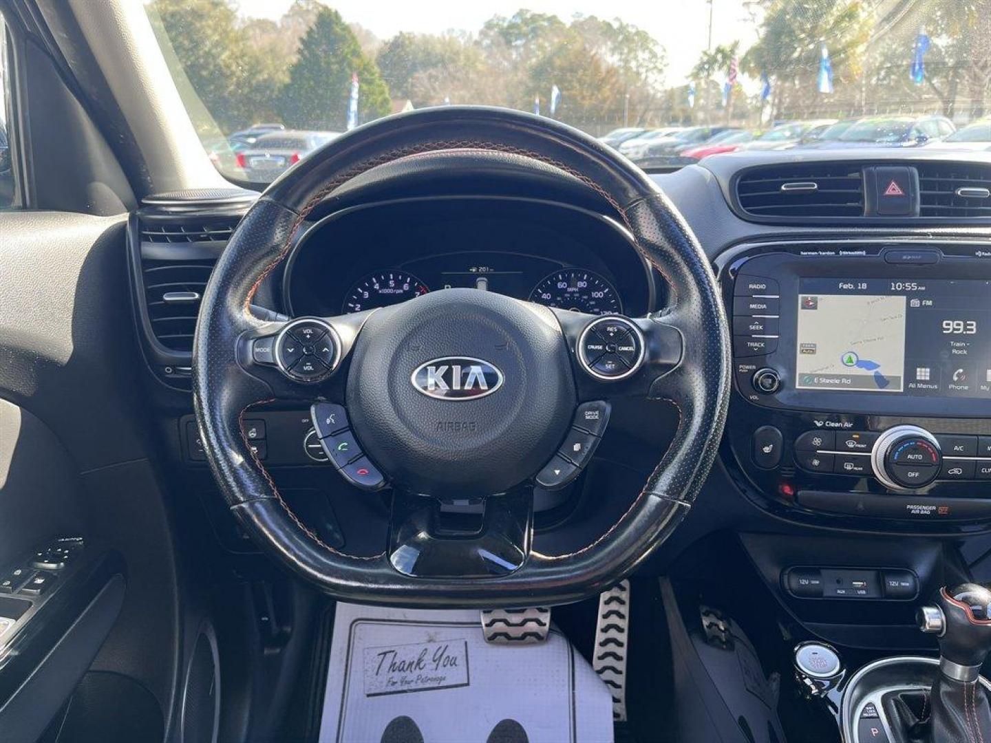 2019 Black /Black Kia Soul (KNDJX3AA2K7) with an 1.6l I-4 DI Dohc T/C 1.6l engine, Automatic transmission, located at 745 East Steele Rd., West Columbia, SC, 29170, (803) 755-9148, 33.927212, -81.148483 - Special Internet Price! 2019 Kia Soul with AM/FM radio, Bluetooth, Backup camera, Navigation, Panoramic sunroof, Keyless entry, Push to start, Powered windows, Powered door locks, Plus more! - Photo#6