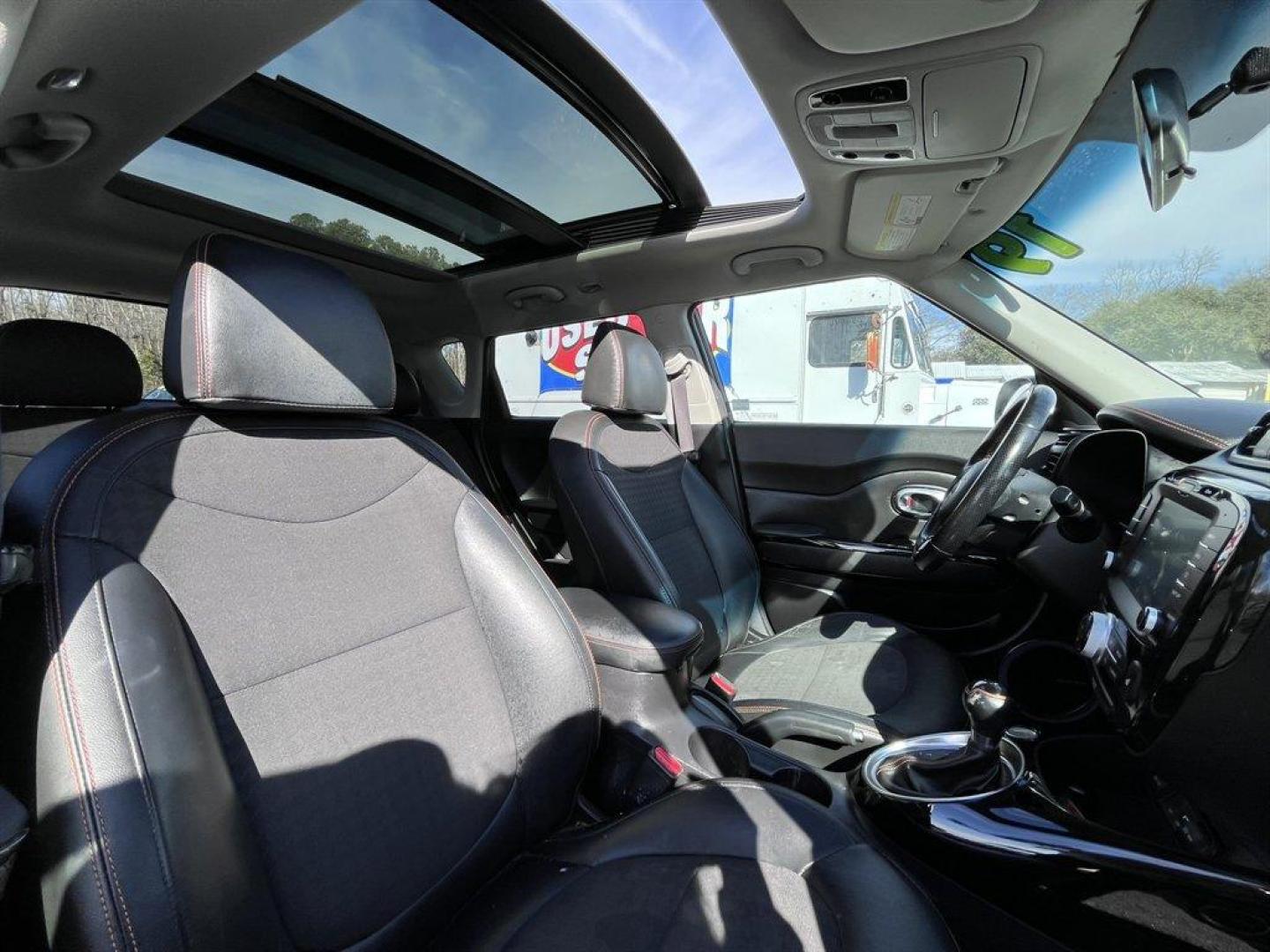 2019 Black /Black Kia Soul (KNDJX3AA2K7) with an 1.6l I-4 DI Dohc T/C 1.6l engine, Automatic transmission, located at 745 East Steele Rd., West Columbia, SC, 29170, (803) 755-9148, 33.927212, -81.148483 - Special Internet Price! 2019 Kia Soul with AM/FM radio, Bluetooth, Backup camera, Navigation, Panoramic sunroof, Keyless entry, Push to start, Powered windows, Powered door locks, Plus more! - Photo#30