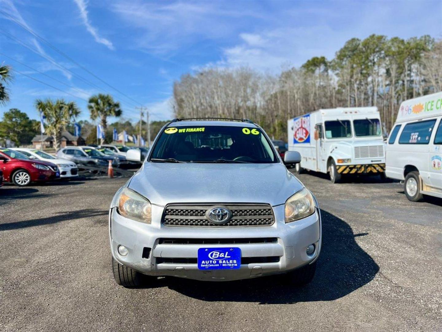 2006 Silver /Grey Toyota RAV4 (JTMZD32V866) with an 2.4l I-4 SFI Dohc 2.4l engine, Auto transmission, located at 745 East Steele Rd., West Columbia, SC, 29170, (803) 755-9148, 33.927212, -81.148483 - Special Internet Price! 2006 Toyota RAV4 with AM/FM radio, Cruise control, Manual air conditioning, Keyless entry, Cloth interior, Powered windows, Powered door locks, Plus more! - Photo#1