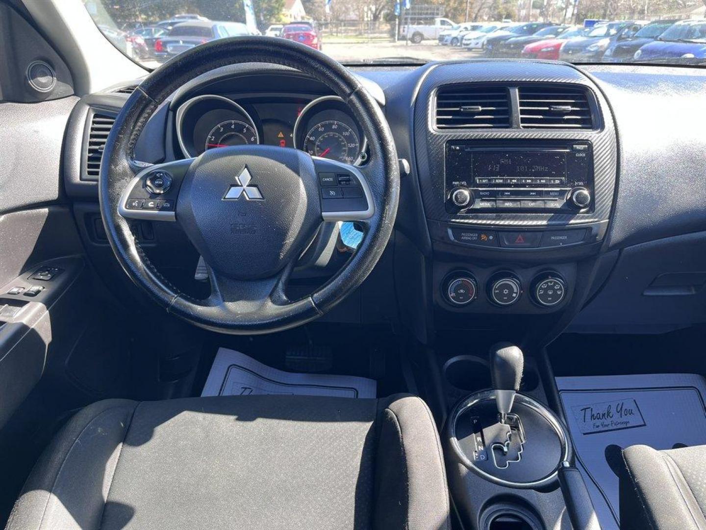 2015 Red /Black Mitsubishi Outlander Sport (4A4AP3AU8FE) with an 2.0l I-4 MPI Dohc 2.0l engine, Automatic transmission, located at 745 East Steele Rd., West Columbia, SC, 29170, (803) 755-9148, 33.927212, -81.148483 - Special Internet Price! 2015 Mitsubishi Outlander Sport with AM/FM radio, Cruise control, Manaul air conditioning, Keyless entry, Cloth interior, Powered windows, Powered door locks, Plus more! - Photo#6