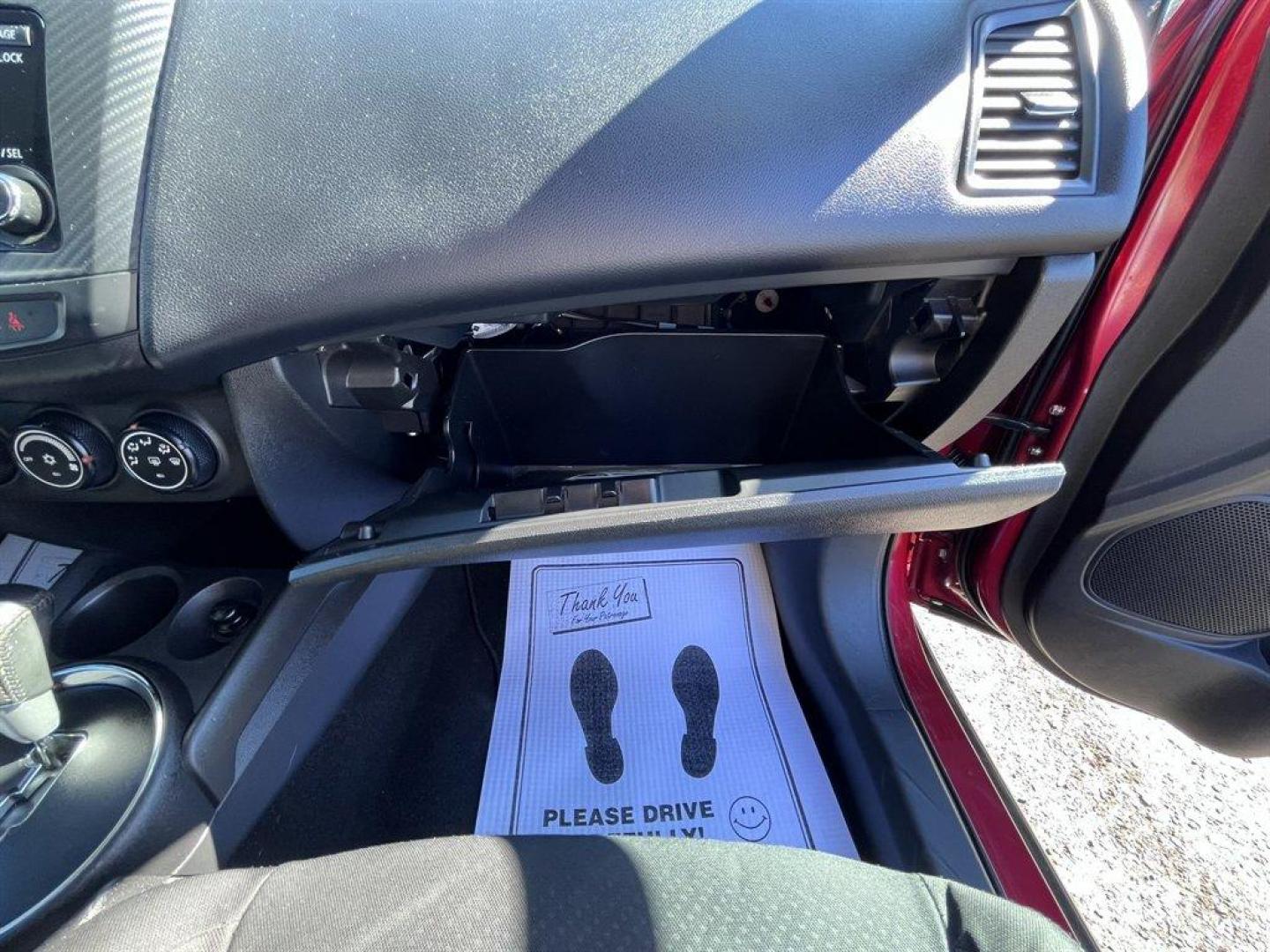 2015 Red /Black Mitsubishi Outlander Sport (4A4AP3AU8FE) with an 2.0l I-4 MPI Dohc 2.0l engine, Automatic transmission, located at 745 East Steele Rd., West Columbia, SC, 29170, (803) 755-9148, 33.927212, -81.148483 - Special Internet Price! 2015 Mitsubishi Outlander Sport with AM/FM radio, Cruise control, Manaul air conditioning, Keyless entry, Cloth interior, Powered windows, Powered door locks, Plus more! - Photo#29