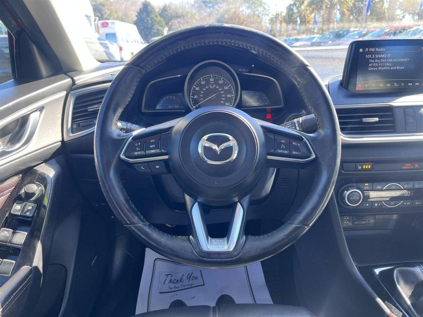 2018 Burgundy /Black Mazda Mazda3 (3MZBN1V39JM) with an 2.5l I-4 DI Dohc 2.5l engine, Manual transmission, located at 745 East Steele Rd., West Columbia, SC, 29170, (803) 755-9148, 33.927212, -81.148483 - Special Internet Price! 2018 Mazda Mazda3 with AM/FM radio, Backup camera, Manual transmission, Leather interior, Sunroof, Push to start, Keyless entry, Powered windows, Powered door locks, Plus more! - Photo#7