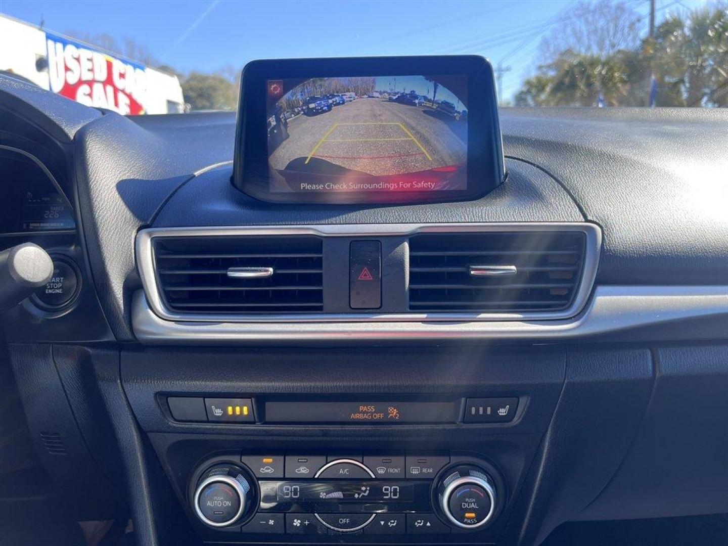 2018 Burgundy /Black Mazda Mazda3 (3MZBN1V39JM) with an 2.5l I-4 DI Dohc 2.5l engine, Manual transmission, located at 745 East Steele Rd., West Columbia, SC, 29170, (803) 755-9148, 33.927212, -81.148483 - Special Internet Price! 2018 Mazda Mazda3 with AM/FM radio, Backup camera, Manual transmission, Leather interior, Sunroof, Push to start, Keyless entry, Powered windows, Powered door locks, Plus more! - Photo#15