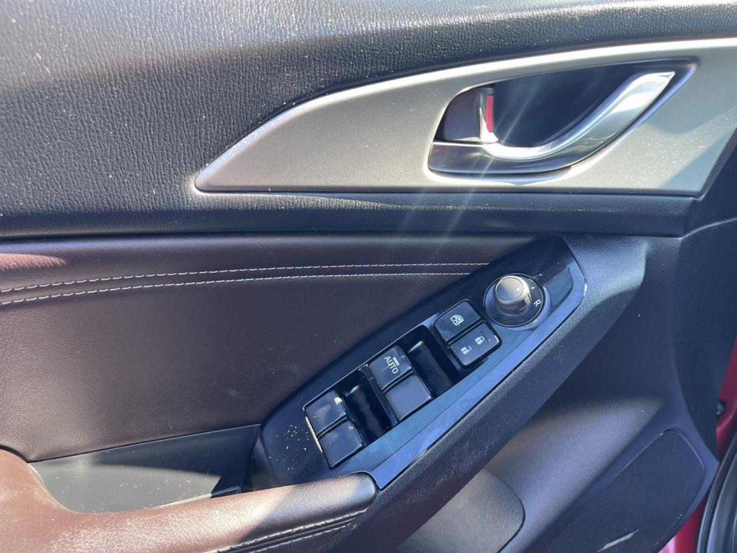 2018 Burgundy /Black Mazda Mazda3 (3MZBN1V39JM) with an 2.5l I-4 DI Dohc 2.5l engine, Manual transmission, located at 745 East Steele Rd., West Columbia, SC, 29170, (803) 755-9148, 33.927212, -81.148483 - Special Internet Price! 2018 Mazda Mazda3 with AM/FM radio, Backup camera, Manual transmission, Leather interior, Sunroof, Push to start, Keyless entry, Powered windows, Powered door locks, Plus more! - Photo#24