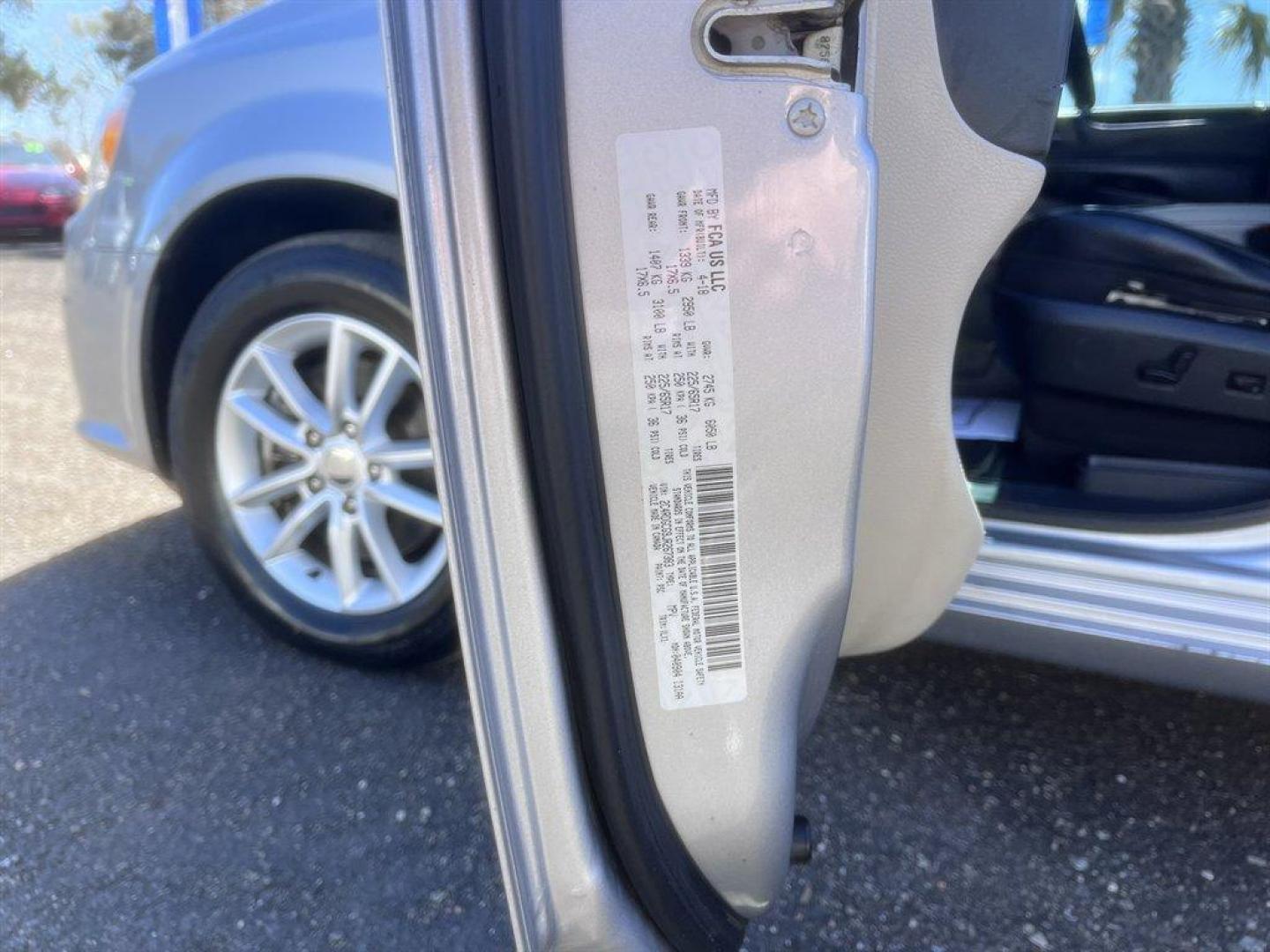 2018 Silver /Black Dodge Grand Caravan (2C4RDGCG9JR) with an 3.6l V6 MPI Dohc VVT Flex engine, Automatic transmission, located at 745 East Steele Rd., West Columbia, SC, 29170, (803) 755-9148, 33.927212, -81.148483 - Special Internet Price! 2018 Dodge Grand Caravan with AM/FM, Backup camera, Cruise control, 3rd row seating, Leather interior, Powered rear slinding doors, Keyless entry, Powered door locks, Powered windows, Plus more! - Photo#34