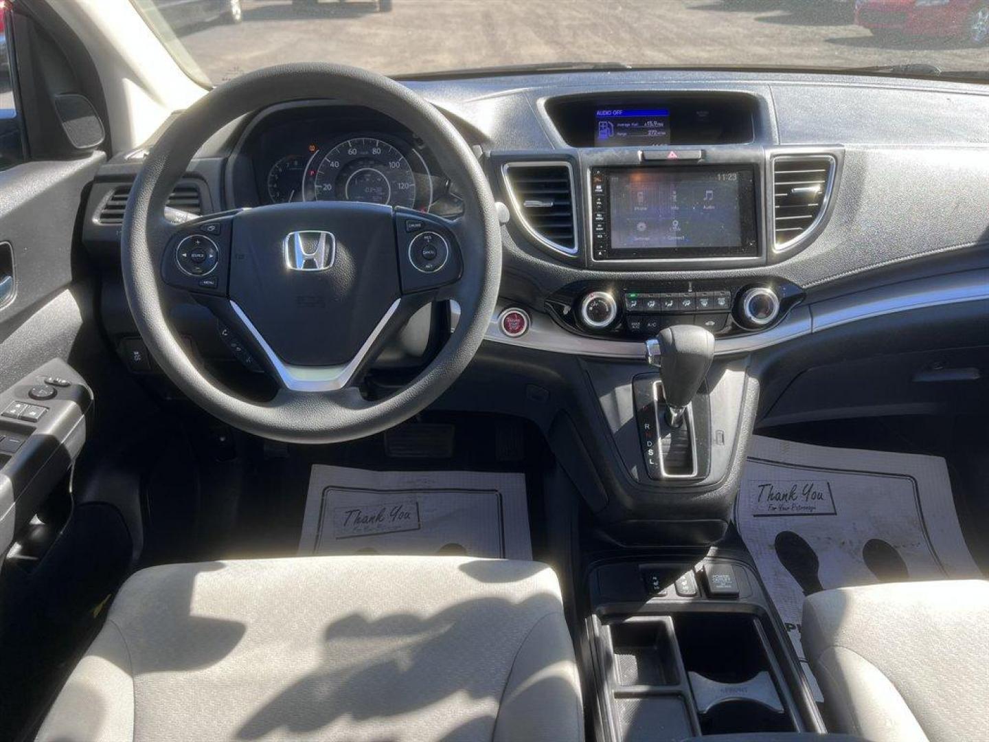 2015 Grey /Grey Honda CR-V (5J6RM4H55FL) with an 2.4l I-4 MPI Dohc 2.4l engine, Automatic transmission, located at 745 East Steele Rd., West Columbia, SC, 29170, (803) 755-9148, 33.927212, -81.148483 - Special Internet Price! 2015 Honda CR-V with AM/FM radio, Cruise control, Backup camera, Sunroof, Keyless entry, Push to start, Cloth interior, Powered windows, Powered door locks, Plus more! - Photo#6