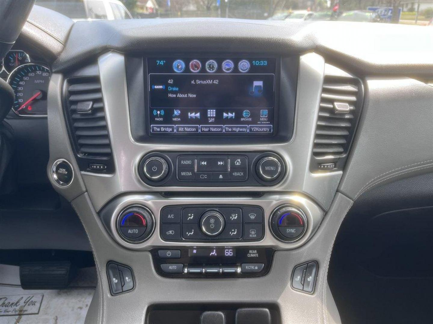 2017 Black /Grey Chevrolet Suburban (1GNSCHKC0HR) with an 5.3l V8 DI VVT Flex 5.3l engine, Automatic transmission, located at 745 East Steele Rd., West Columbia, SC, 29170, (803) 755-9148, 33.927212, -81.148483 - Special Internet Price! 2017 Chevrolet Suburban LT with AM/FM radio, Bluetooth, Backup camera, Sunroof, Push to start, Keyless entry, Leather interior, Heated seats, Rear entertainment, 3rd row seating, Powered windows, Powered door locks, Plus more! - Photo#12