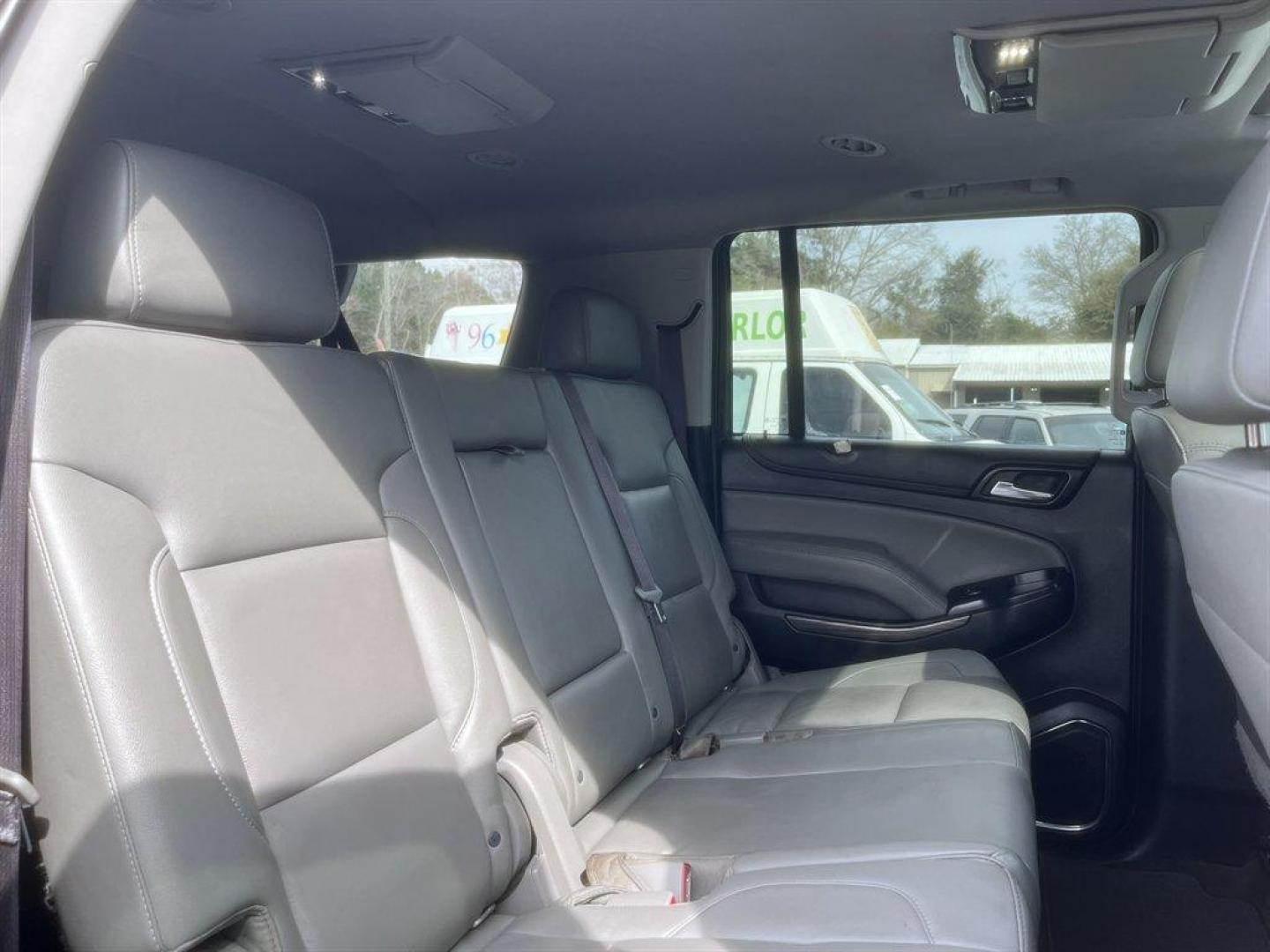 2017 Black /Grey Chevrolet Suburban (1GNSCHKC0HR) with an 5.3l V8 DI VVT Flex 5.3l engine, Automatic transmission, located at 745 East Steele Rd., West Columbia, SC, 29170, (803) 755-9148, 33.927212, -81.148483 - Special Internet Price! 2017 Chevrolet Suburban LT with AM/FM radio, Bluetooth, Backup camera, Sunroof, Push to start, Keyless entry, Leather interior, Heated seats, Rear entertainment, 3rd row seating, Powered windows, Powered door locks, Plus more! - Photo#32