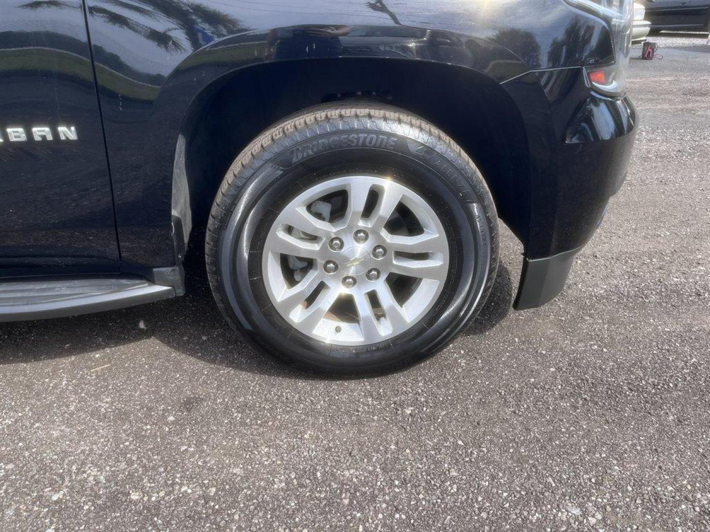 2017 Black /Grey Chevrolet Suburban (1GNSCHKC0HR) with an 5.3l V8 DI VVT Flex 5.3l engine, Automatic transmission, located at 745 East Steele Rd., West Columbia, SC, 29170, (803) 755-9148, 33.927212, -81.148483 - Special Internet Price! 2017 Chevrolet Suburban LT with AM/FM radio, Bluetooth, Backup camera, Sunroof, Push to start, Keyless entry, Leather interior, Heated seats, Rear entertainment, 3rd row seating, Powered windows, Powered door locks, Plus more! - Photo#42