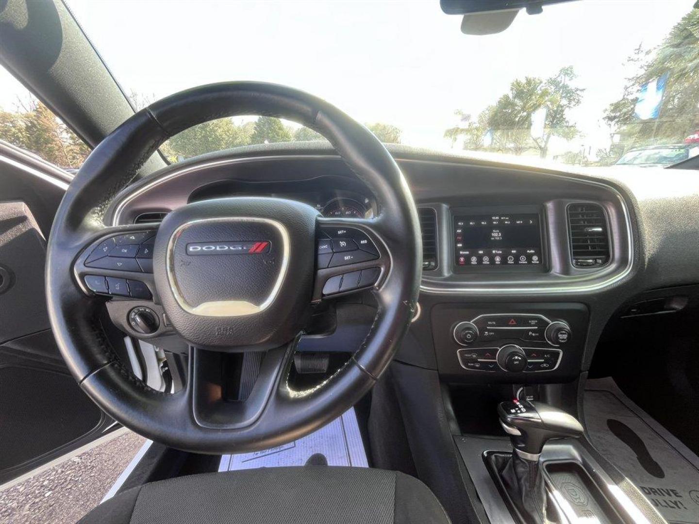 2018 White /Black Dodge Charger (2C3CDXBG4JH) with an 3.6l V6 MPI Dohc VVT Flex engine, Automatic transmission, located at 745 East Steele Rd., West Columbia, SC, 29170, (803) 755-9148, 33.927212, -81.148483 - Special Internet Price! 2018 Dodge Charger with AM/FM, Bluetooth, Backup camera, Cruise control, Keyless entry, Pus to start, Cloth interior, Powered driver seat, Powered windows, Powered door locks, Plus more! - Photo#6