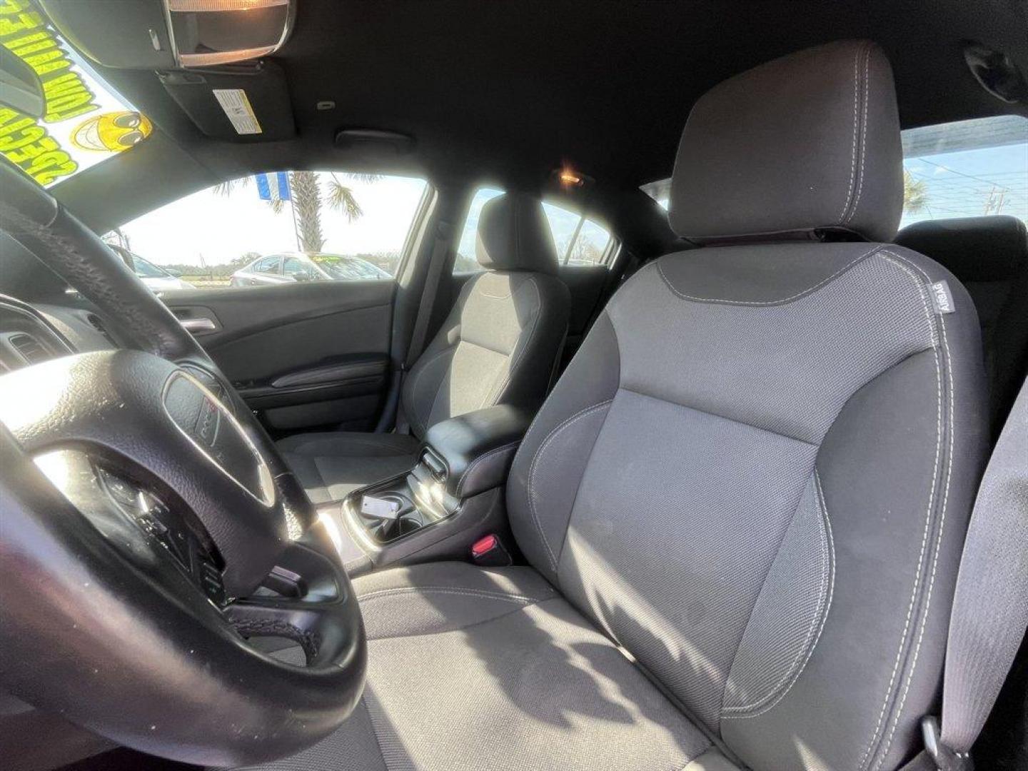 2018 White /Black Dodge Charger (2C3CDXBG4JH) with an 3.6l V6 MPI Dohc VVT Flex engine, Automatic transmission, located at 745 East Steele Rd., West Columbia, SC, 29170, (803) 755-9148, 33.927212, -81.148483 - Special Internet Price! 2018 Dodge Charger with AM/FM, Bluetooth, Backup camera, Cruise control, Keyless entry, Pus to start, Cloth interior, Powered driver seat, Powered windows, Powered door locks, Plus more! - Photo#19