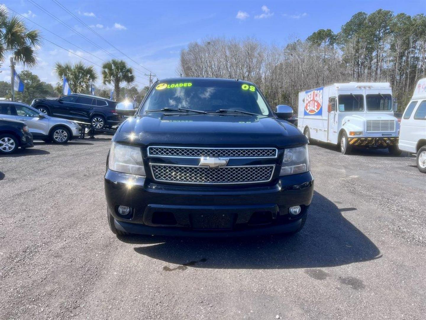 2008 Black /Black Chevrolet Suburban (3GNFC16078G) with an 5.3l V8 SFI Flex 5.3l engine, Automatic transmission, located at 745 East Steele Rd., West Columbia, SC, 29170, (803) 755-9148, 33.927212, -81.148483 - Special Internet Price! 2008 Chevrolet Suburban LTZ with AM/FM radio, Bluetooth, Backup camera, Navigation, Cruise control, Sunroof, Keyless entry, Leather interior, Powered front seats, Heated seats, Rear entertainment, 3rd row seating, Powered windows, Powered liftgate, Powered door locks, Plus mo - Photo#1