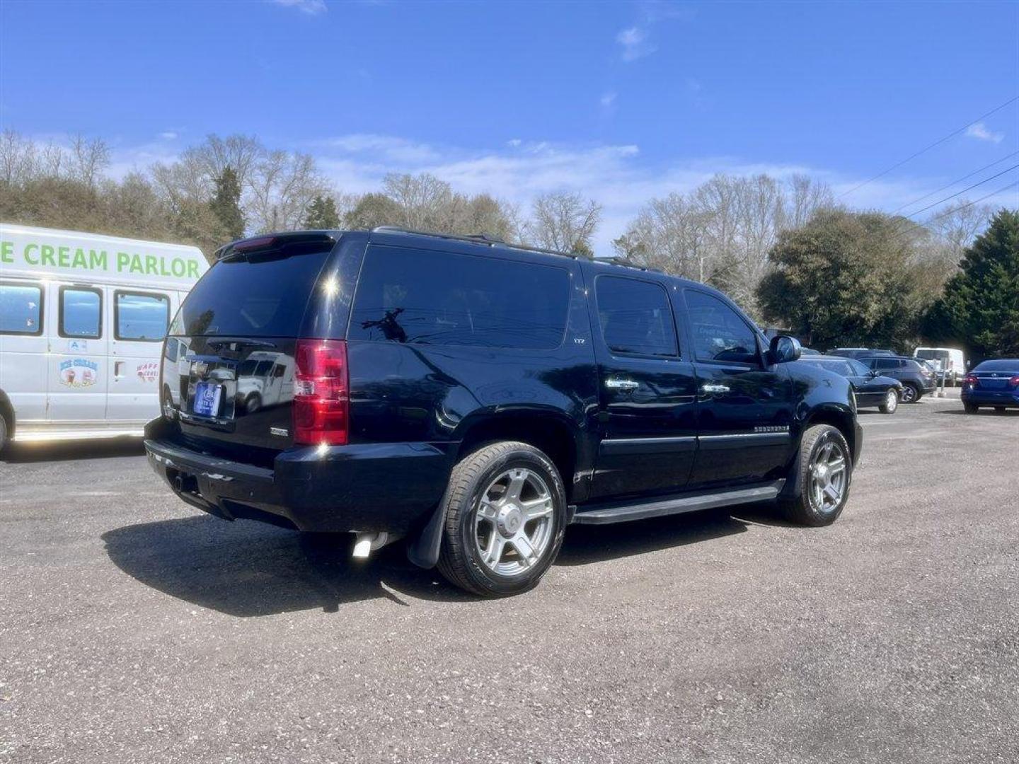 2008 Black /Black Chevrolet Suburban (3GNFC16078G) with an 5.3l V8 SFI Flex 5.3l engine, Automatic transmission, located at 745 East Steele Rd., West Columbia, SC, 29170, (803) 755-9148, 33.927212, -81.148483 - Special Internet Price! 2008 Chevrolet Suburban LTZ with AM/FM radio, Bluetooth, Backup camera, Navigation, Cruise control, Sunroof, Keyless entry, Leather interior, Powered front seats, Heated seats, Rear entertainment, 3rd row seating, Powered windows, Powered liftgate, Powered door locks, Plus mo - Photo#3