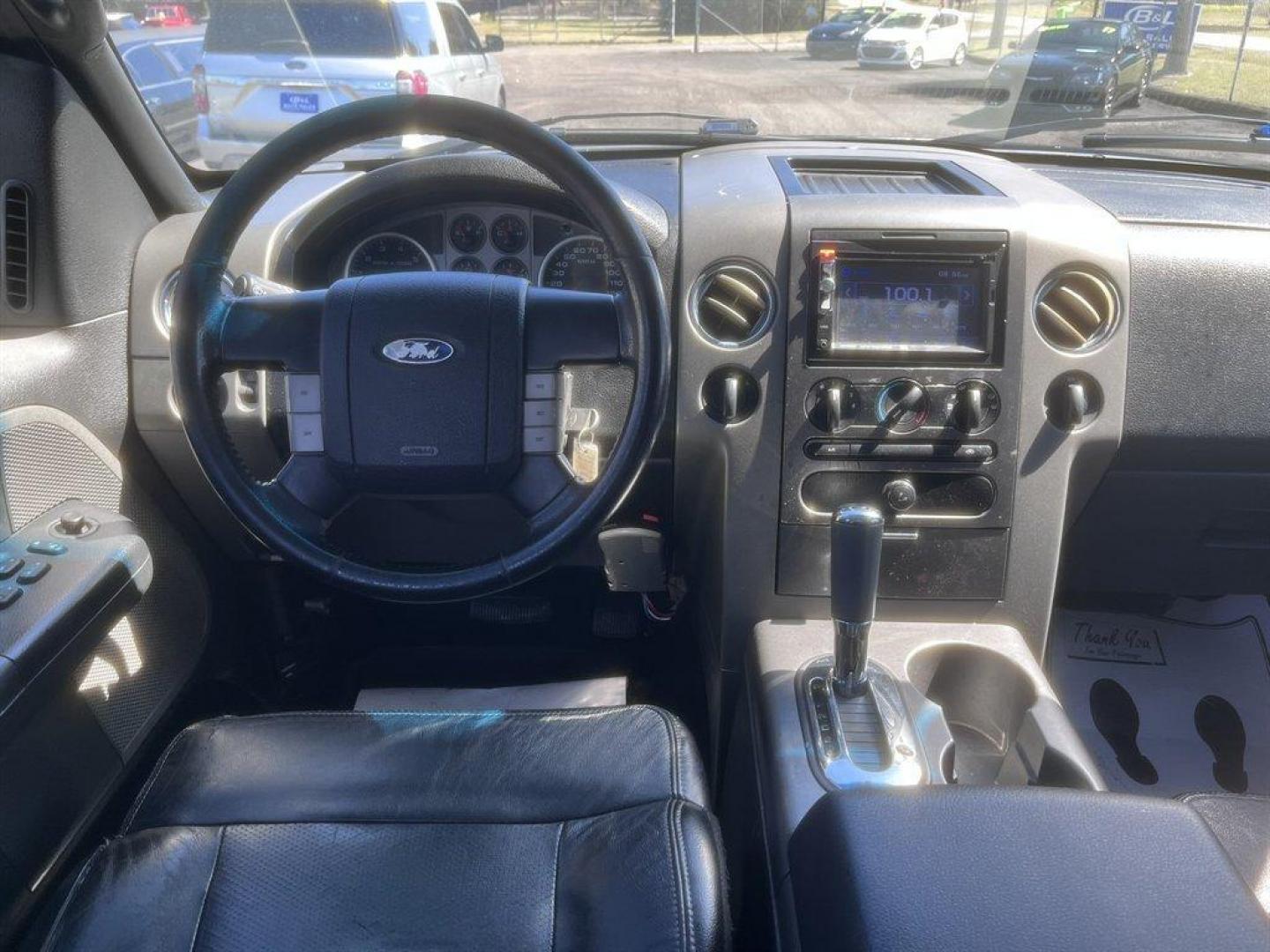 2005 Black /Black Ford F150 (1FTPW14535K) with an 5.4l V8 SFI 5.4l engine, Automatic transmission, located at 745 East Steele Rd., West Columbia, SC, 29170, (803) 755-9148, 33.927212, -81.148483 - Photo#6