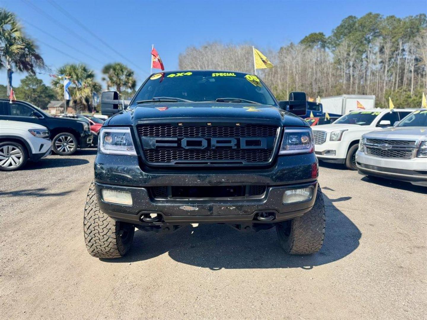 2005 Black /Black Ford F150 (1FTPW14535K) with an 5.4l V8 EFI Sohc 5.4l engine, Automatic transmission, located at 745 East Steele Rd., West Columbia, SC, 29170, (803) 755-9148, 33.927212, -81.148483 - Photo#1