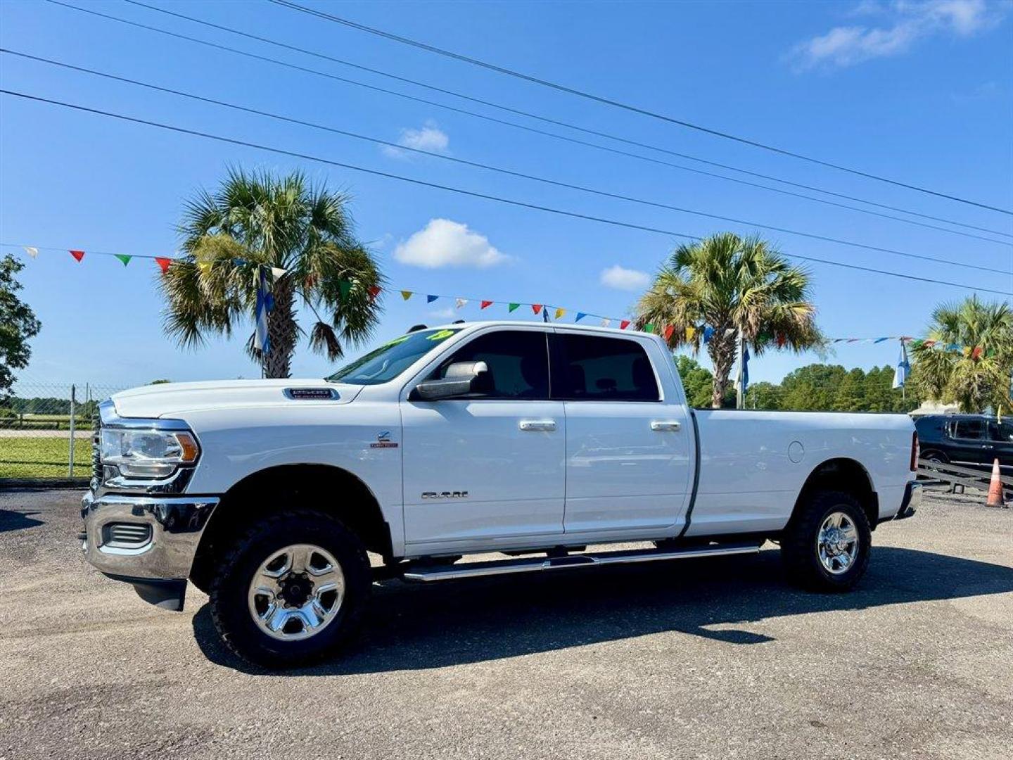 2019 White /Grey Ram 2500 (3C6UR5JL3KG) with an 6.7l I-6 FI Tdsl HO 6.7l engine, Automatic transmission, located at 745 East Steele Rd., West Columbia, SC, 29170, (803) 755-9148, 33.927212, -81.148483 - Special Internet Price! 2019 RAM 2500 - Photo#0