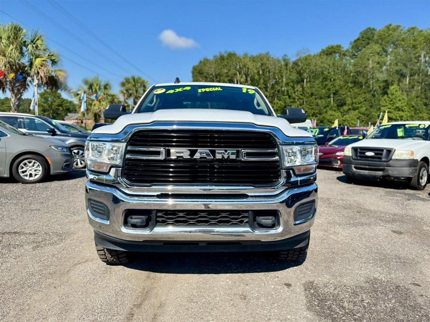 2019 White /Grey Ram 2500 (3C6UR5JL3KG) with an 6.7l I-6 FI Tdsl HO 6.7l engine, Automatic transmission, located at 745 East Steele Rd., West Columbia, SC, 29170, (803) 755-9148, 33.927212, -81.148483 - Special Internet Price! 2019 RAM 2500 - Photo#1