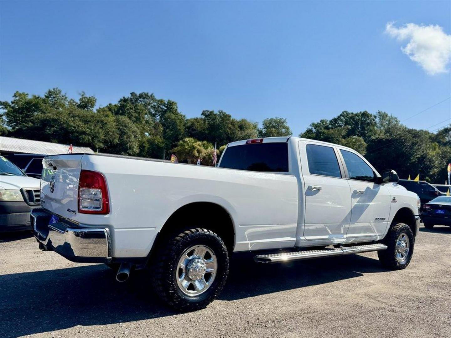 2019 White /Grey Ram 2500 (3C6UR5JL3KG) with an 6.7l I-6 FI Tdsl HO 6.7l engine, Automatic transmission, located at 745 East Steele Rd., West Columbia, SC, 29170, (803) 755-9148, 33.927212, -81.148483 - Special Internet Price! 2019 RAM 2500 - Photo#3