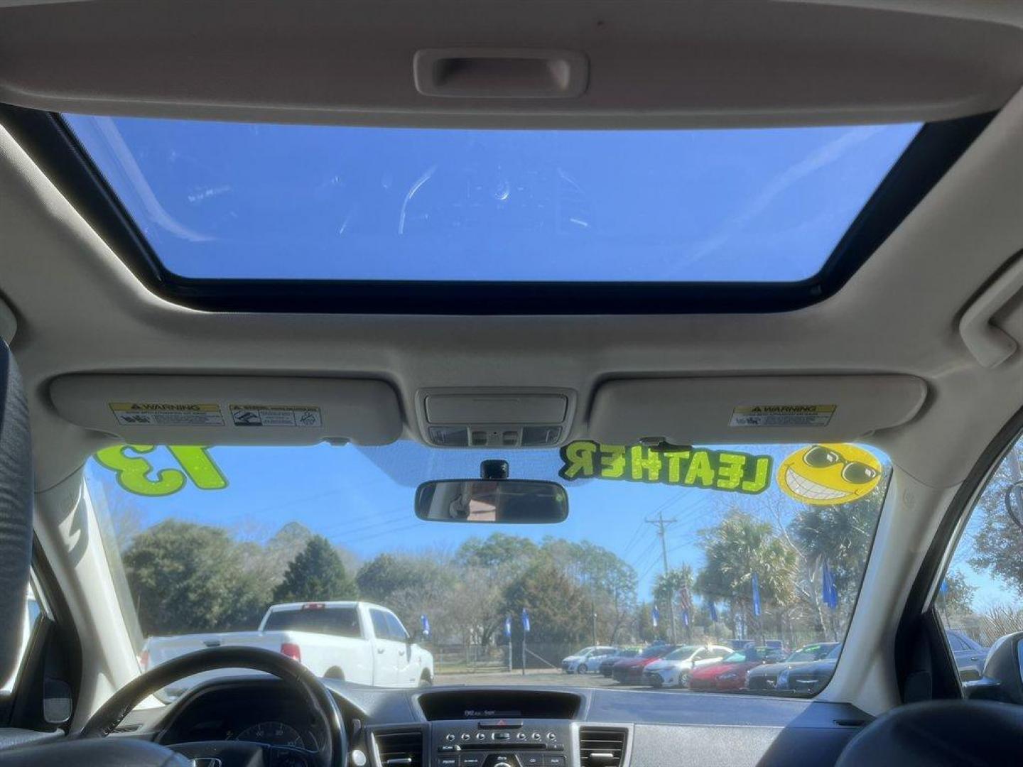 2013 White /Black Honda CR-V (5J6RM4H72DL) with an 2.4l I-4 MPI Dohc 2.4l engine, Automatic transmission, located at 745 East Steele Rd., West Columbia, SC, 29170, (803) 755-9148, 33.927212, -81.148483 - Special Internet Price! 2013 Honda CR-V with AM/FM radio, Bluetooth, Backup camera, Cruise control, Keyless entry, Sunroof, Leather interior, Powered windows, Powered door locks, Plus more! - Photo#19