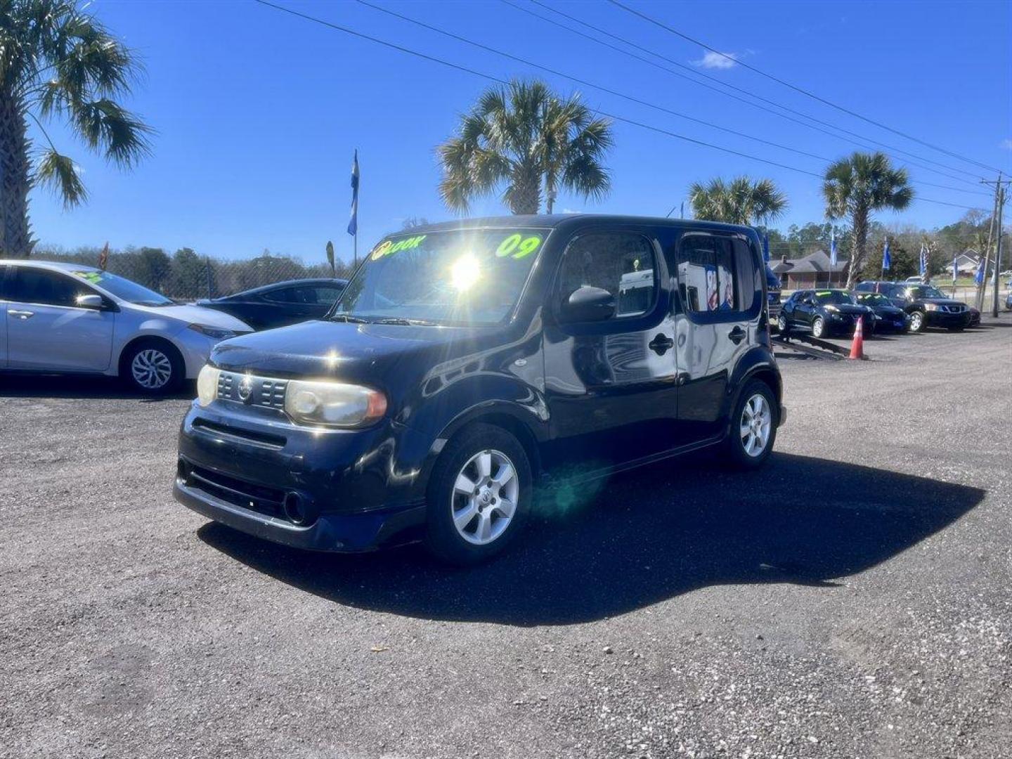 2009 Black /Grey Nissan Cube (JN8AZ28RX9T) with an 1.8l I-4 DI Dohc 1.8l engine, Automatic transmission, located at 745 East Steele Rd., West Columbia, SC, 29170, (803) 755-9148, 33.927212, -81.148483 - Special Internet Price! 2009 Nissan Cube with AM/FM radio, Cruise control, Manaual air conditioning, Cloth interior, Powered windows, Powered door locks, Plus more! - Photo#0