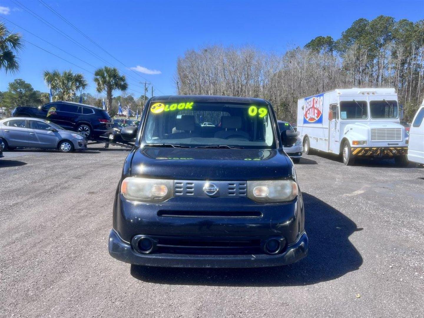 2009 Black /Grey Nissan Cube (JN8AZ28RX9T) with an 1.8l I-4 DI Dohc 1.8l engine, Automatic transmission, located at 745 East Steele Rd., West Columbia, SC, 29170, (803) 755-9148, 33.927212, -81.148483 - Special Internet Price! 2009 Nissan Cube with AM/FM radio, Cruise control, Manaual air conditioning, Cloth interior, Powered windows, Powered door locks, Plus more! - Photo#1