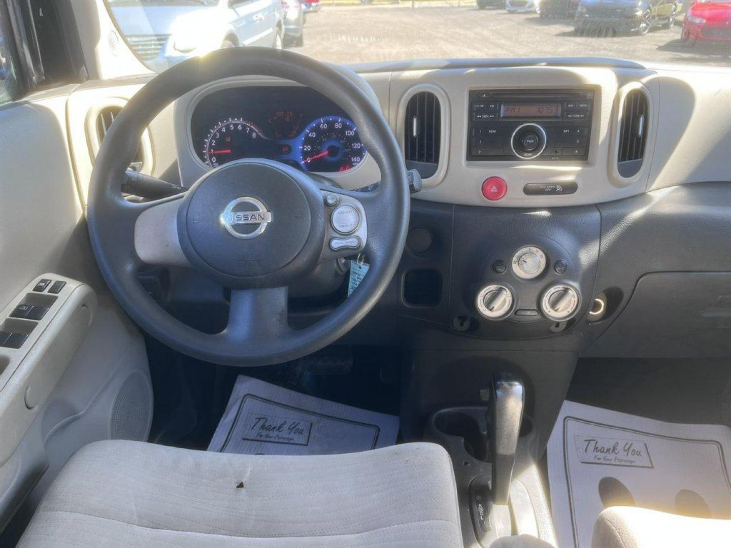 2009 Black /Grey Nissan Cube (JN8AZ28RX9T) with an 1.8l I-4 DI Dohc 1.8l engine, Automatic transmission, located at 745 East Steele Rd., West Columbia, SC, 29170, (803) 755-9148, 33.927212, -81.148483 - Special Internet Price! 2009 Nissan Cube with AM/FM radio, Cruise control, Manaual air conditioning, Cloth interior, Powered windows, Powered door locks, Plus more! - Photo#6