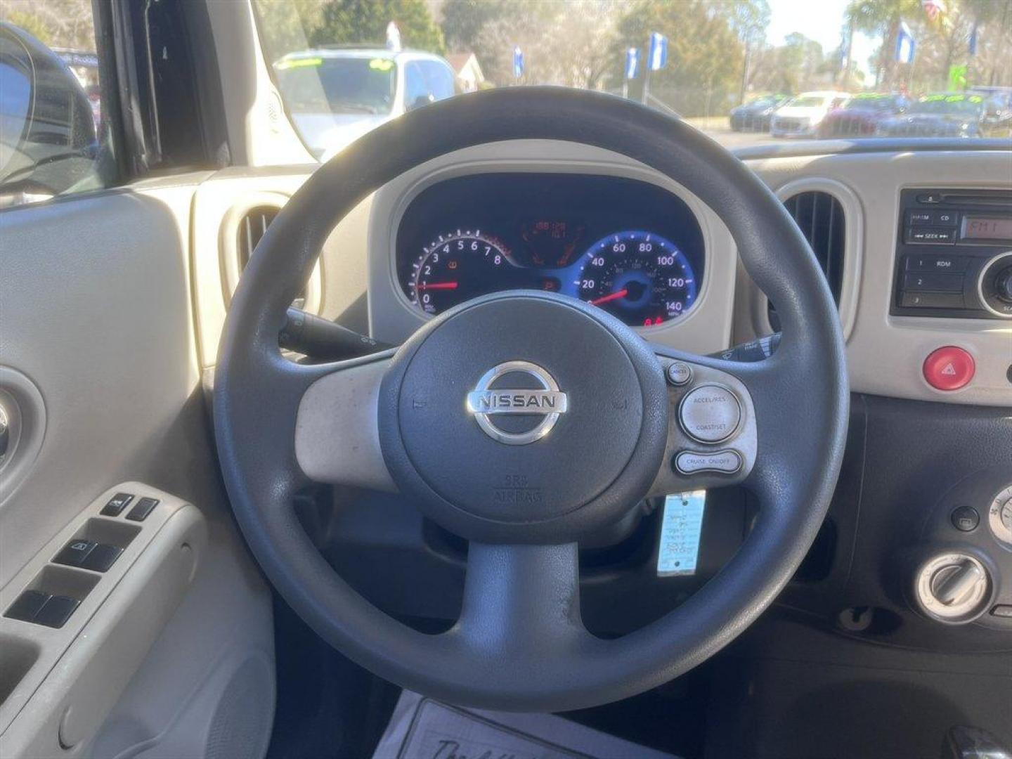2009 Black /Grey Nissan Cube (JN8AZ28RX9T) with an 1.8l I-4 DI Dohc 1.8l engine, Automatic transmission, located at 745 East Steele Rd., West Columbia, SC, 29170, (803) 755-9148, 33.927212, -81.148483 - Special Internet Price! 2009 Nissan Cube with AM/FM radio, Cruise control, Manaual air conditioning, Cloth interior, Powered windows, Powered door locks, Plus more! - Photo#7