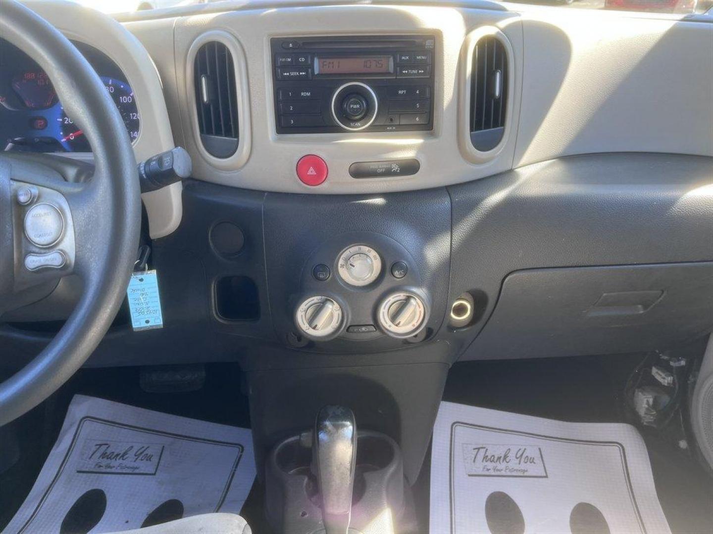 2009 Black /Grey Nissan Cube (JN8AZ28RX9T) with an 1.8l I-4 DI Dohc 1.8l engine, Automatic transmission, located at 745 East Steele Rd., West Columbia, SC, 29170, (803) 755-9148, 33.927212, -81.148483 - Special Internet Price! 2009 Nissan Cube with AM/FM radio, Cruise control, Manaual air conditioning, Cloth interior, Powered windows, Powered door locks, Plus more! - Photo#10