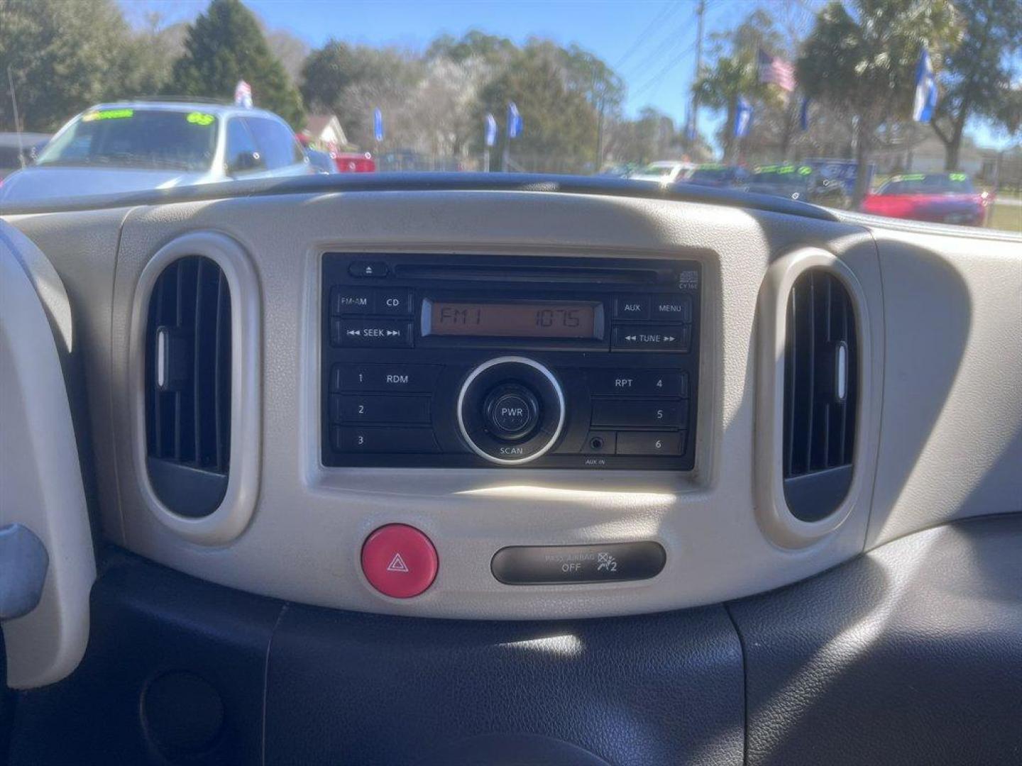 2009 Black /Grey Nissan Cube (JN8AZ28RX9T) with an 1.8l I-4 DI Dohc 1.8l engine, Automatic transmission, located at 745 East Steele Rd., West Columbia, SC, 29170, (803) 755-9148, 33.927212, -81.148483 - Special Internet Price! 2009 Nissan Cube with AM/FM radio, Cruise control, Manaual air conditioning, Cloth interior, Powered windows, Powered door locks, Plus more! - Photo#11
