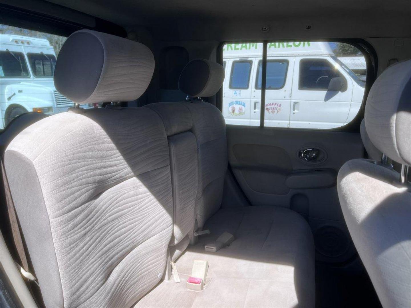 2009 Black /Grey Nissan Cube (JN8AZ28RX9T) with an 1.8l I-4 DI Dohc 1.8l engine, Automatic transmission, located at 745 East Steele Rd., West Columbia, SC, 29170, (803) 755-9148, 33.927212, -81.148483 - Special Internet Price! 2009 Nissan Cube with AM/FM radio, Cruise control, Manaual air conditioning, Cloth interior, Powered windows, Powered door locks, Plus more! - Photo#20