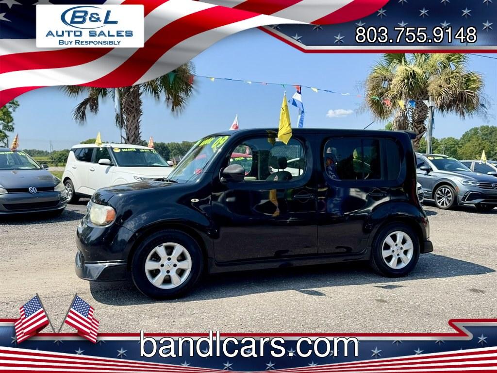 2009 Black /Grey Nissan Cube (JN8AZ28RX9T) with an 1.8l I-4 DI Dohc 1.8l engine, Automatic transmission, located at 745 East Steele Rd., West Columbia, SC, 29170, (803) 755-9148, 33.927212, -81.148483- Photo#0