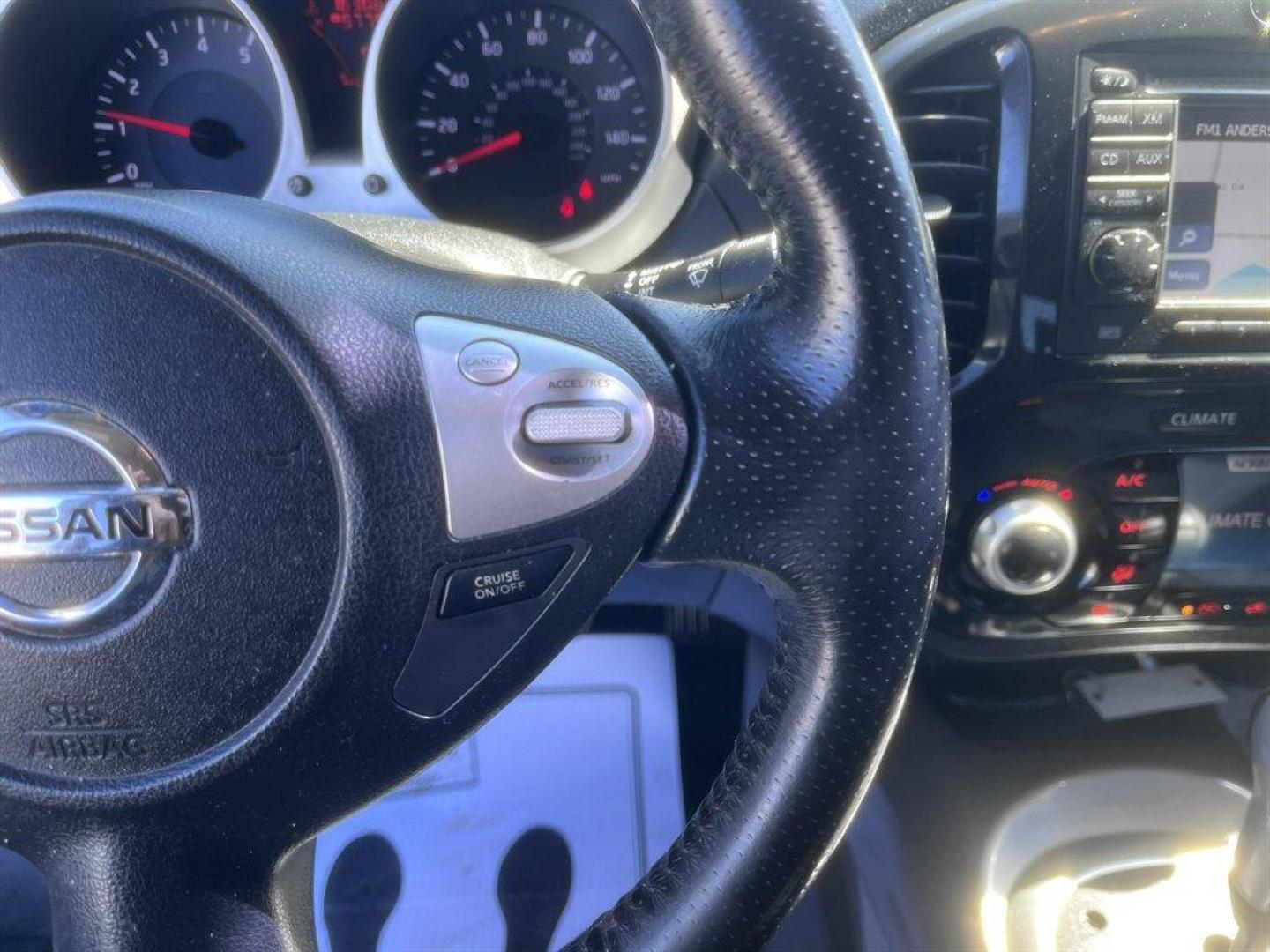 2014 Black /Black Nissan Juke (JN8AF5MV3ET) with an 1.6l I-4 DI Dohc T/C 1.6l engine, Automatic transmission, located at 745 East Steele Rd., West Columbia, SC, 29170, (803) 755-9148, 33.927212, -81.148483 - Special Internet Price! 2014 Nissan Juke with AM/FM radio, Backup camera, Navigation, Cruise control, Sunroof, Cloth interior. Powered windows, Powered door locks, Plus more! - Photo#9