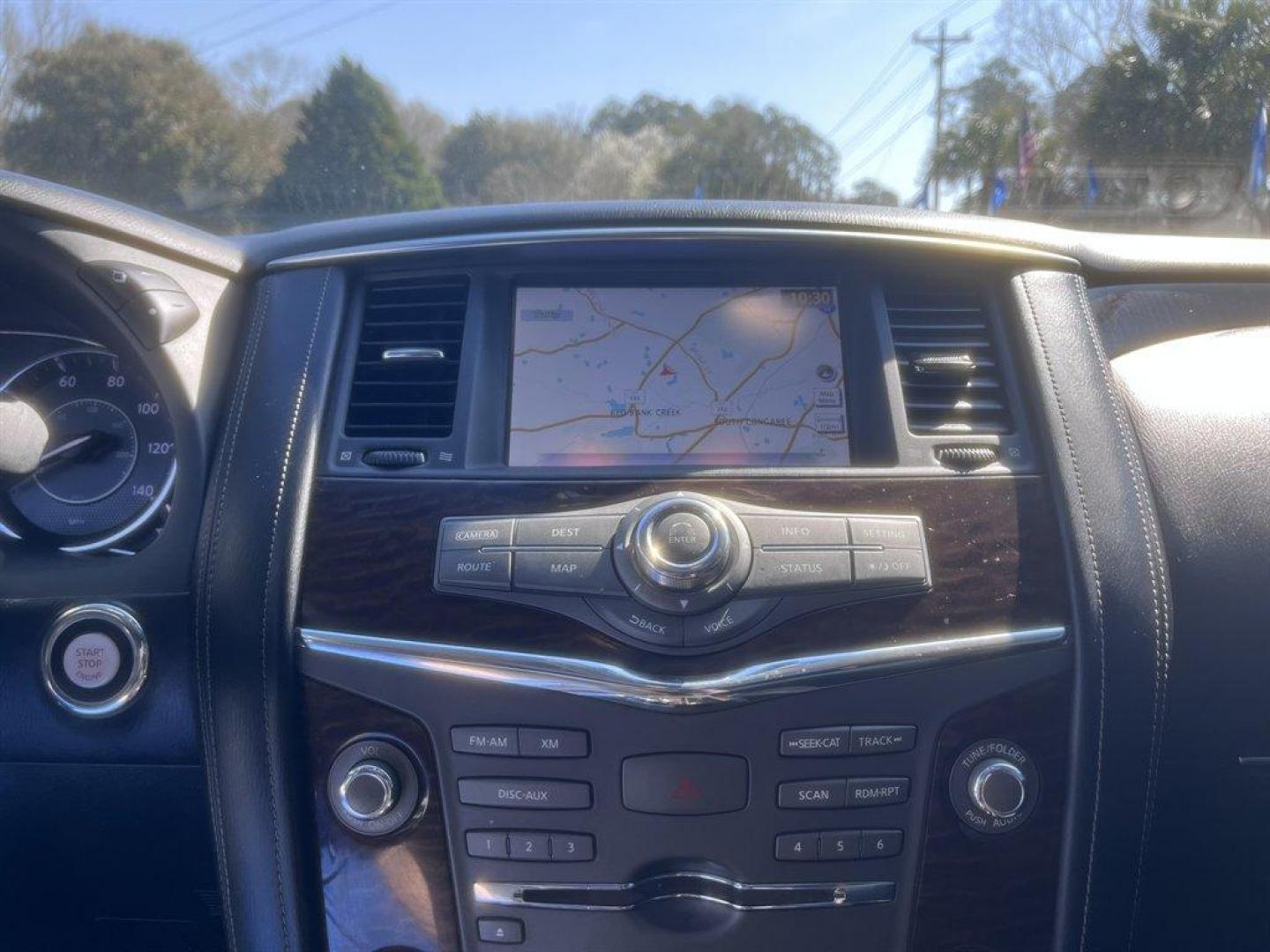 2017 Silver /Black Nissan Armada (JN8AY2NC5H9) with an 5.6l V8 MPI Dohc 5.6l engine, Automatic transmission, located at 745 East Steele Rd., West Columbia, SC, 29170, (803) 755-9148, 33.927212, -81.148483 - Special Internet Price! 2017 Nissan Armada Platinum with AM/FM radio, Bluetooth, Navigation, Backup camera, Cruise control, Sunroof, Keyless entry, Push to start, Leather interior, Heated seats, Powered front seats, 3rd row seating, Powered windows, Powered door locks, Plus more! - Photo#14