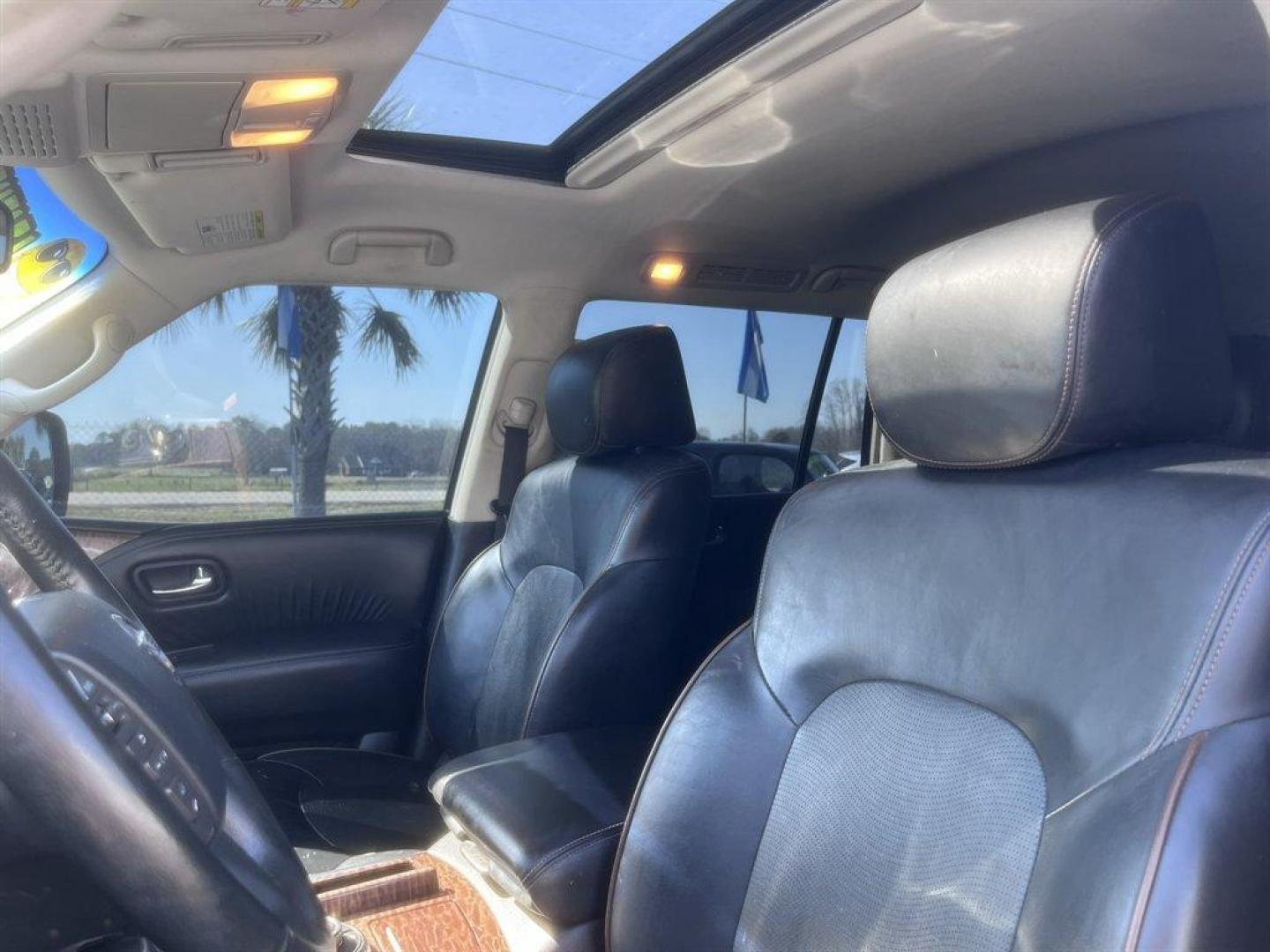 2017 Silver /Black Nissan Armada (JN8AY2NC5H9) with an 5.6l V8 MPI Dohc 5.6l engine, Automatic transmission, located at 745 East Steele Rd., West Columbia, SC, 29170, (803) 755-9148, 33.927212, -81.148483 - Special Internet Price! 2017 Nissan Armada Platinum with AM/FM radio, Bluetooth, Navigation, Backup camera, Cruise control, Sunroof, Keyless entry, Push to start, Leather interior, Heated seats, Powered front seats, 3rd row seating, Powered windows, Powered door locks, Plus more! - Photo#21