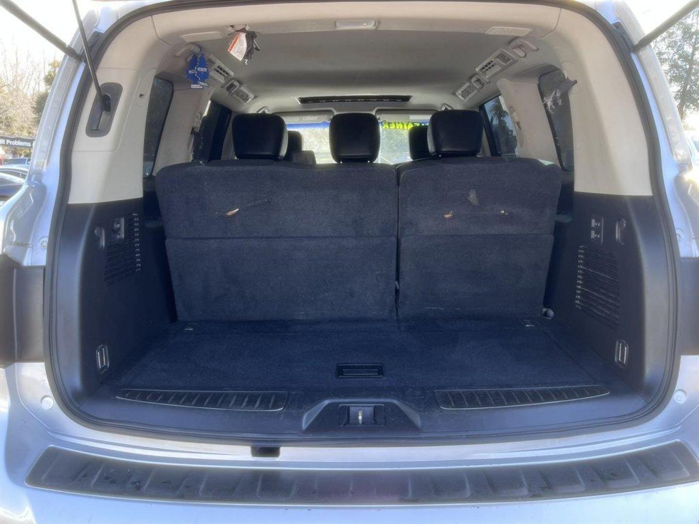 2017 Silver /Black Nissan Armada (JN8AY2NC5H9) with an 5.6l V8 MPI Dohc 5.6l engine, Automatic transmission, located at 745 East Steele Rd., West Columbia, SC, 29170, (803) 755-9148, 33.927212, -81.148483 - Special Internet Price! 2017 Nissan Armada Platinum with AM/FM radio, Bluetooth, Navigation, Backup camera, Cruise control, Sunroof, Keyless entry, Push to start, Leather interior, Heated seats, Powered front seats, 3rd row seating, Powered windows, Powered door locks, Plus more! - Photo#34