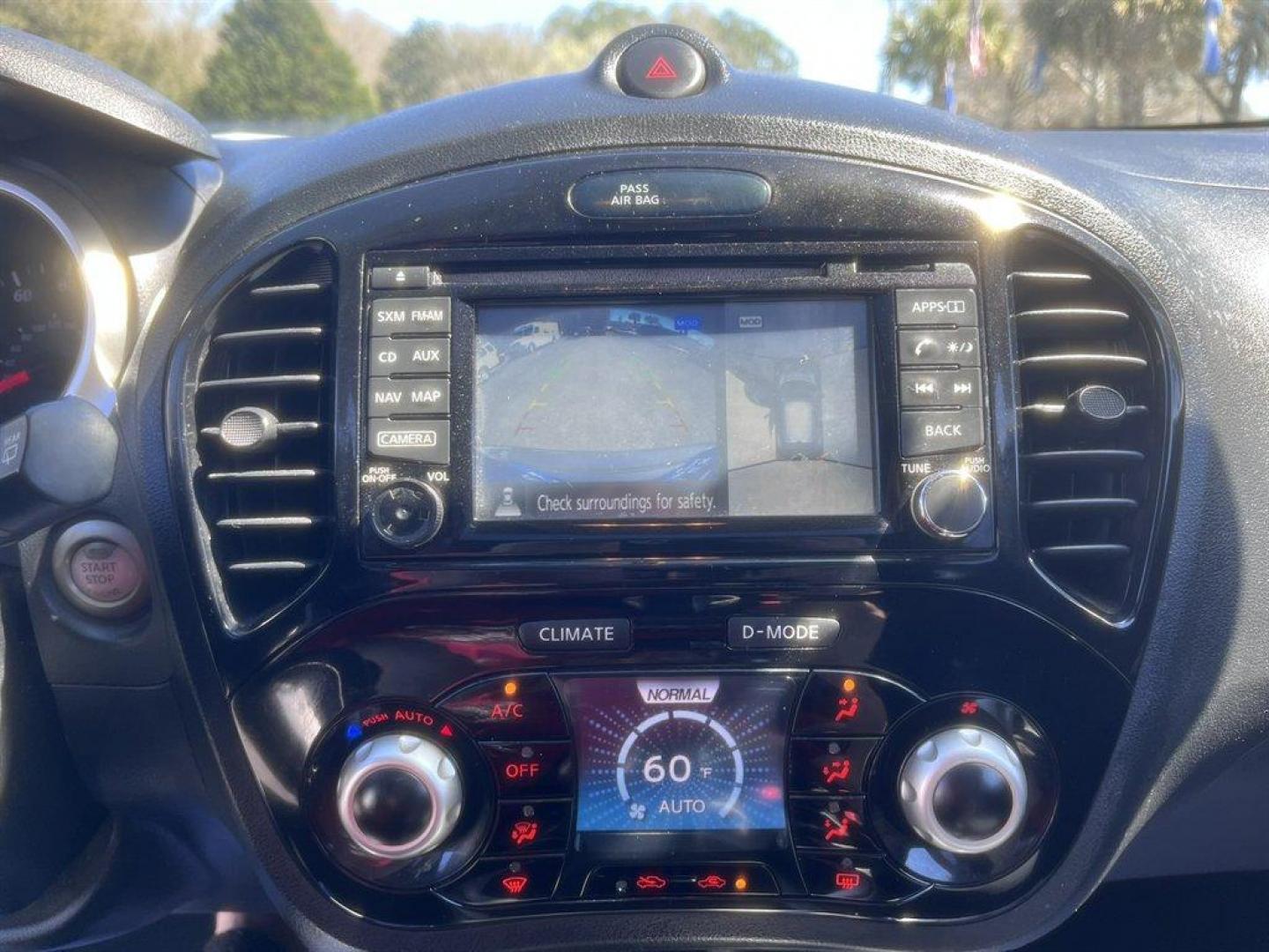 2017 Grey /Black Nissan Juke (JN8AF5MR4HT) with an 1.6l I-4 DI Dohc T/C 1.6l engine, Automatic transmission, located at 745 East Steele Rd., West Columbia, SC, 29170, (803) 755-9148, 33.927212, -81.148483 - Special Internet Price! 2017 Nissan Juke with AM/FM radio, Bluetooth, Backup camera, Navigation, Cruise control, Sunroof, Push to start, Keyless entry, Cloth interior, Powered windows, Powered door locks, Plus more! - Photo#13