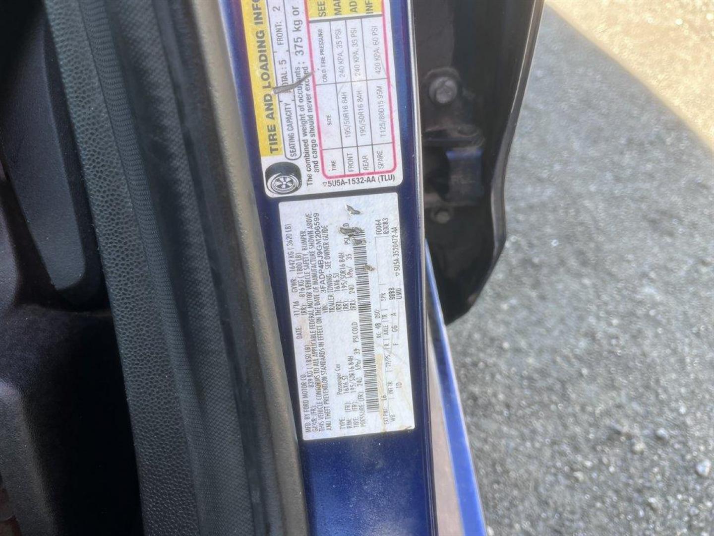 2016 Blue /Black Ford Fiesta (3FADP4BJ9GM) with an 1.6l I-4 Smpi Dohc 1.6l engine, Automatic transmission, located at 745 East Steele Rd., West Columbia, SC, 29170, (803) 755-9148, 33.927212, -81.148483 - Special Internet Price! 2016 Ford Fiesta with AM/FM radio, Cruise control, Keyless entry, Heated front seats, Cloth interior, Powered windows, Powered door locks, Plus more! - Photo#32