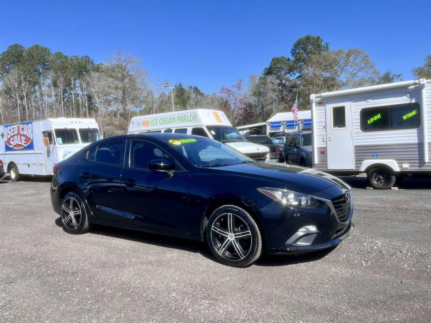 2016 Black /Black Mazda Mazda3 (JM1BM1T70G1) with an 2.0l I-4 DI Dohc 2.0l engine, Automatic transmission, located at 745 East Steele Rd., West Columbia, SC, 29170, (803) 755-9148, 33.927212, -81.148483 - Special Internet Price! 2016 Mazda Mazda3 with AM/FM radio, Bluetooth, Backup camera, Cruise control, Cloth interior, Keyless entry, Push to start, Powered windows, Powered door locks, Plus more! - Photo#2