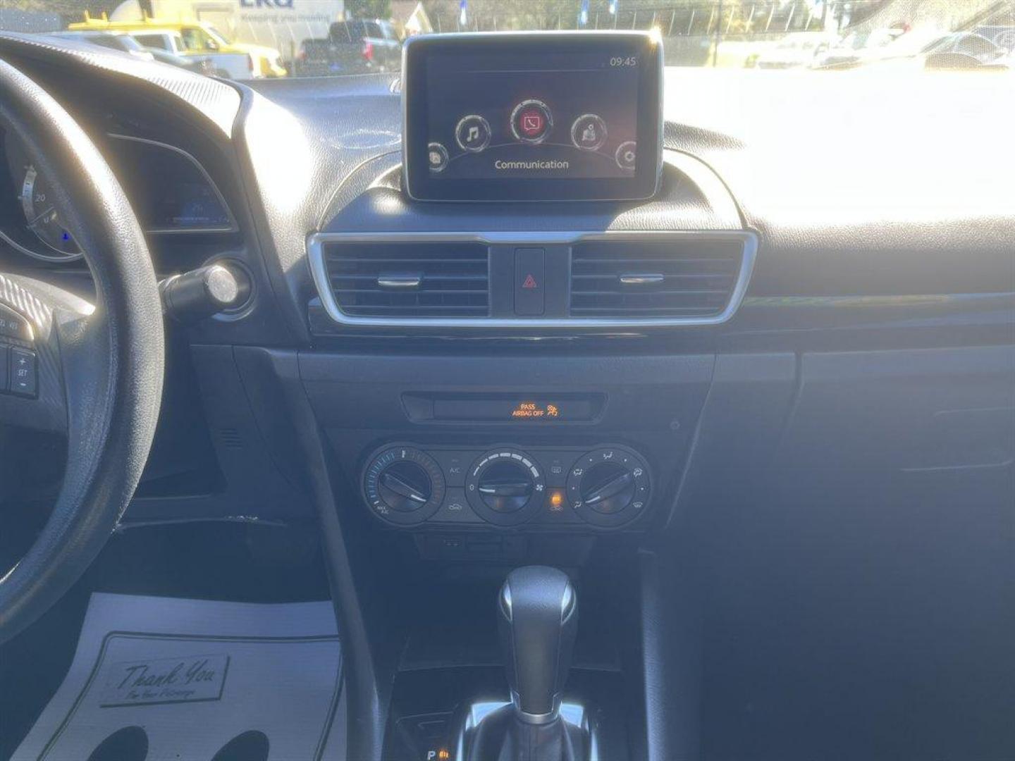 2016 Black /Black Mazda Mazda3 (JM1BM1T70G1) with an 2.0l I-4 DI Dohc 2.0l engine, Automatic transmission, located at 745 East Steele Rd., West Columbia, SC, 29170, (803) 755-9148, 33.927212, -81.148483 - Special Internet Price! 2016 Mazda Mazda3 with AM/FM radio, Bluetooth, Backup camera, Cruise control, Cloth interior, Keyless entry, Push to start, Powered windows, Powered door locks, Plus more! - Photo#11