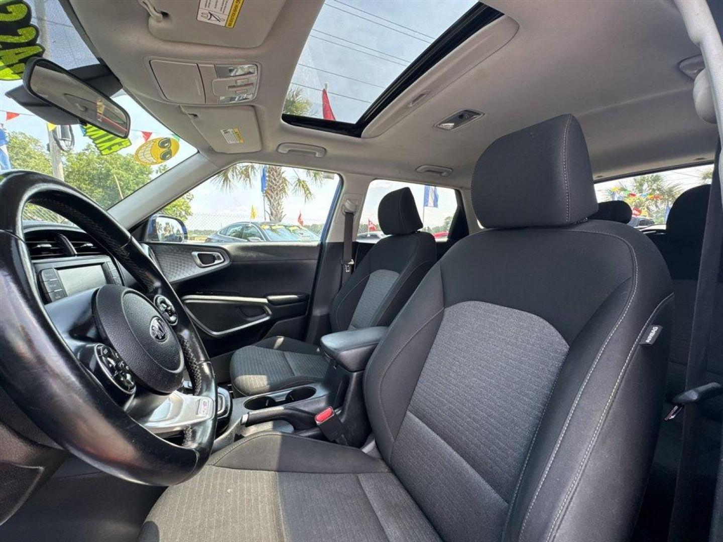 2021 Blue /Black Kia Soul (KNDJ63AU9M7) with an 2.0l I-4 DI Dohc 2.0l engine, Automatic transmission, located at 745 East Steele Rd., West Columbia, SC, 29170, (803) 755-9148, 33.927212, -81.148483 - Special Internet Price! 2021 Kia Soul with AM/FM radio, Bluetooth, Backup camera, Cruise control, Sunroof, Cloth interior, Powered windows, Powered door locks, Plus more! - Photo#22