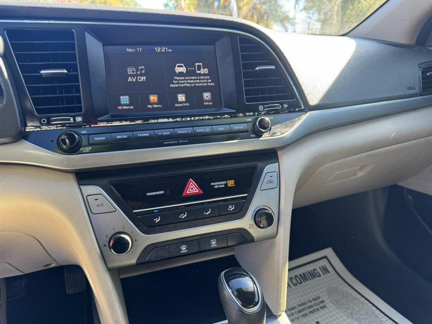 2017 Tan /Taupe Hyundai Elantra (5NPD84LF2HH) with an 2.0l I-4 MPI Dohc 2.0l engine, Automatic transmission, located at 745 East Steele Rd., West Columbia, SC, 29170, (803) 755-9148, 33.927212, -81.148483 - Special Internet Price! 2017 Hyundai Elantra - Photo#12
