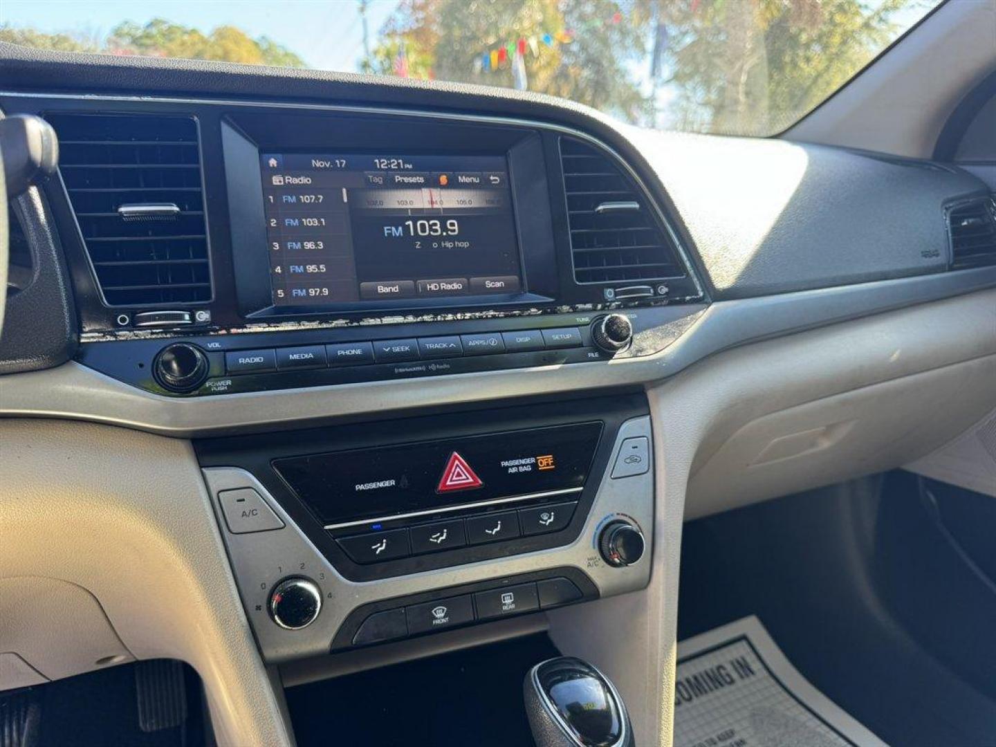 2017 Tan /Taupe Hyundai Elantra (5NPD84LF2HH) with an 2.0l I-4 MPI Dohc 2.0l engine, Automatic transmission, located at 745 East Steele Rd., West Columbia, SC, 29170, (803) 755-9148, 33.927212, -81.148483 - Special Internet Price! 2017 Hyundai Elantra - Photo#15