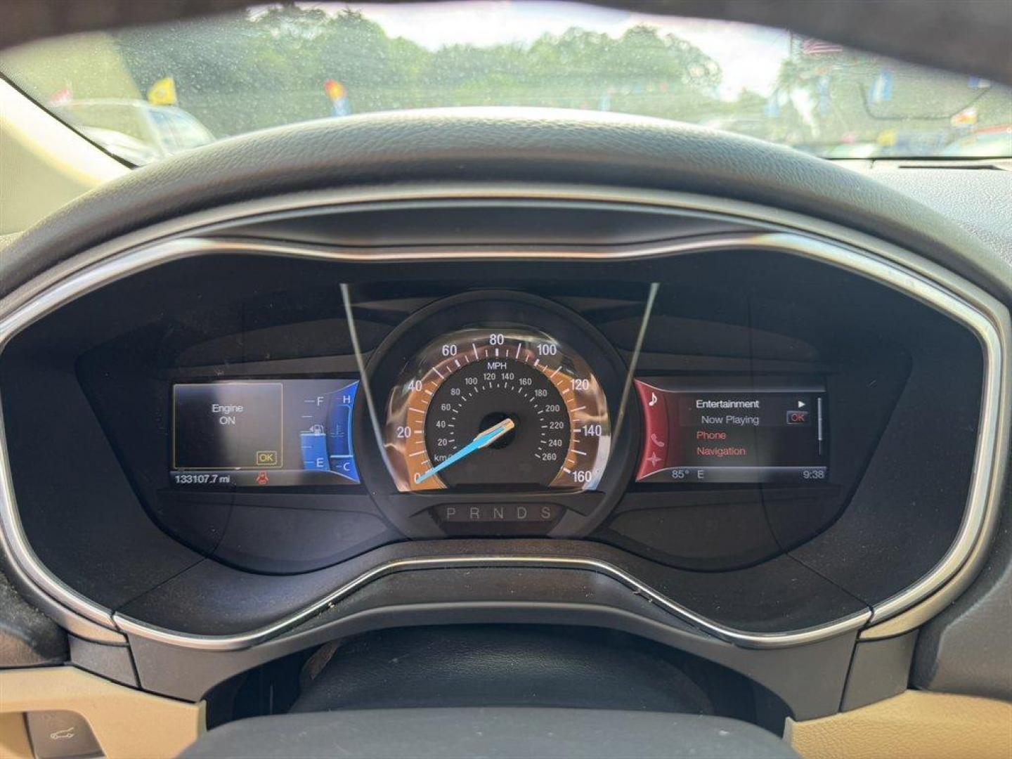 2014 Silver /Taupe Ford Fusion (3FA6P0HD5ER) with an 1.5l I-4 DI Dohc Ecoboost engine, Automatic transmission, located at 745 East Steele Rd., West Columbia, SC, 29170, (803) 755-9148, 33.927212, -81.148483 - Special Internet Price! 2014 Ford Fusion with AM/FM radio, Bluetooth, Backup camera, Navigation, Leather interior, Keyless entry, Sunroof, Powered windows, Powered door locks, Plus more! - Photo#10