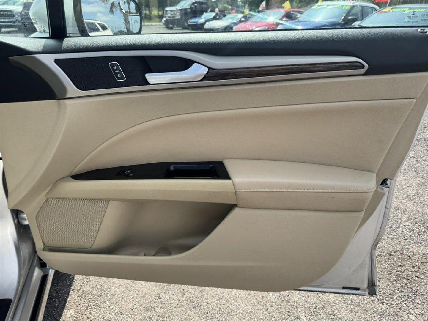 2014 Silver /Taupe Ford Fusion (3FA6P0HD5ER) with an 1.5l I-4 DI Dohc Ecoboost engine, Automatic transmission, located at 745 East Steele Rd., West Columbia, SC, 29170, (803) 755-9148, 33.927212, -81.148483 - Special Internet Price! 2014 Ford Fusion with AM/FM radio, Bluetooth, Backup camera, Navigation, Leather interior, Keyless entry, Sunroof, Powered windows, Powered door locks, Plus more! - Photo#29