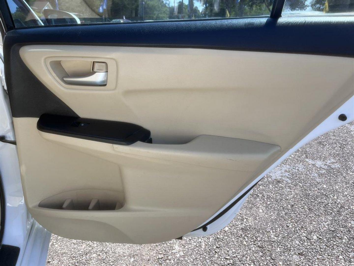 2016 White /Tan Toyota Camry (4T1BF1FK9GU) with an 2.5l I-4 SFI Dohc VVT-I 2 engine, Automatic transmission, located at 745 East Steele Rd., West Columbia, SC, 29170, (803) 755-9148, 33.927212, -81.148483 - Special Internet Price! 2016 Toyota Camry LE with AM/FM radio, Backup camera, Cruise control, Cloth interior, Keyless entry, Powered driver seat, Powered windows, Powered door locks, Plus more! - Photo#24